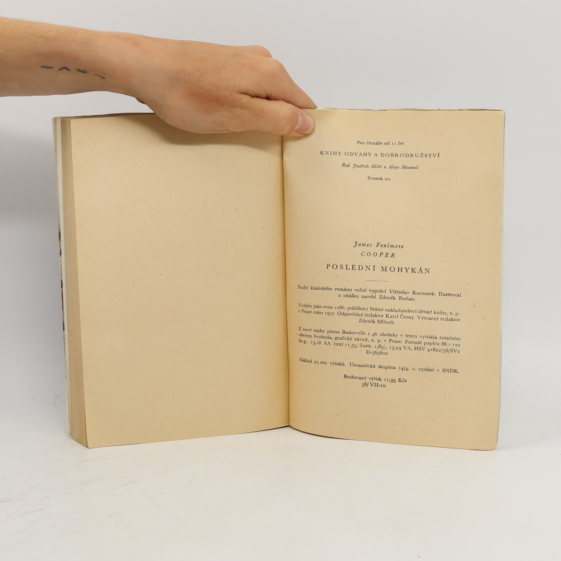James Fenimore Cooper Poslední mohykán