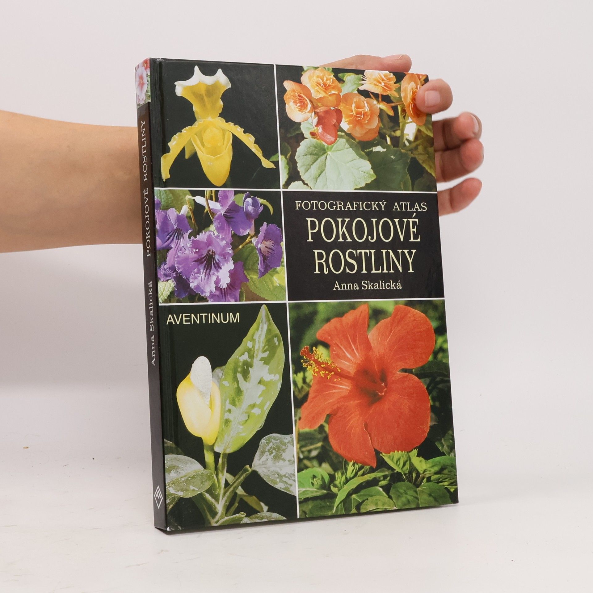 Anna Klásková Fotografický atlas : Pokojové rostliny