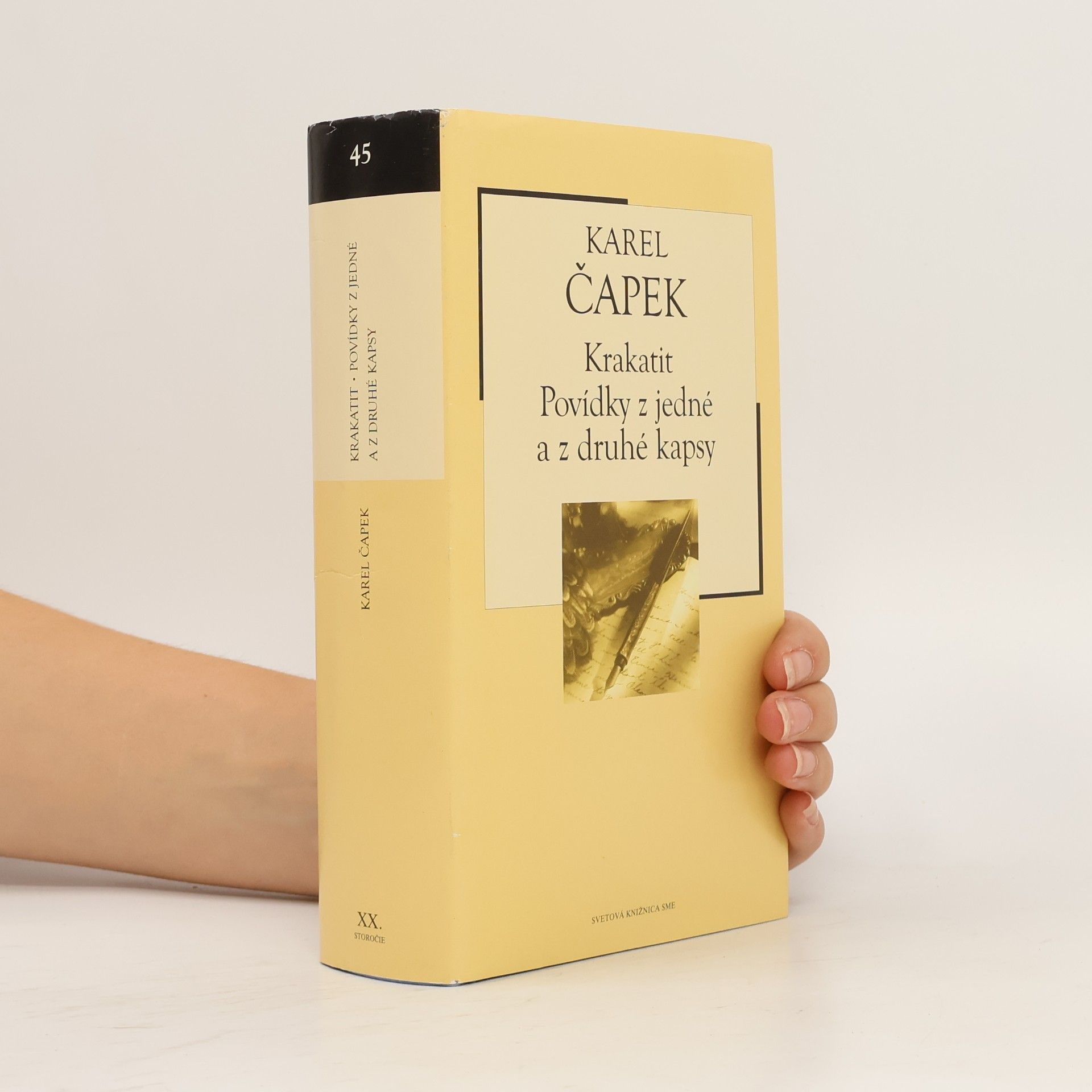 Karel Čapek Krakatit. Povídky z jedné a z druhé kapsy