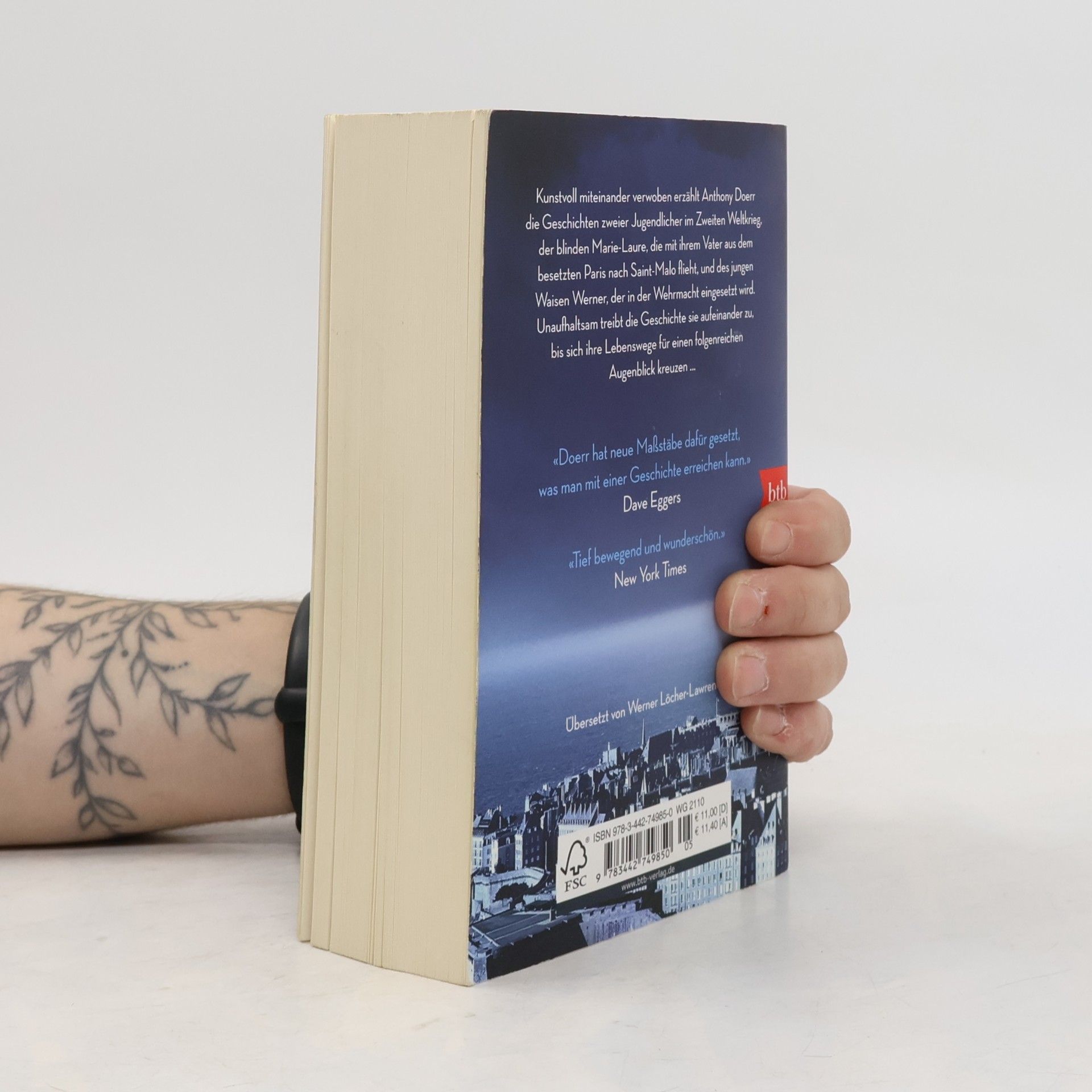 Anthony Doerr Alles licht, das wir nicht sehen