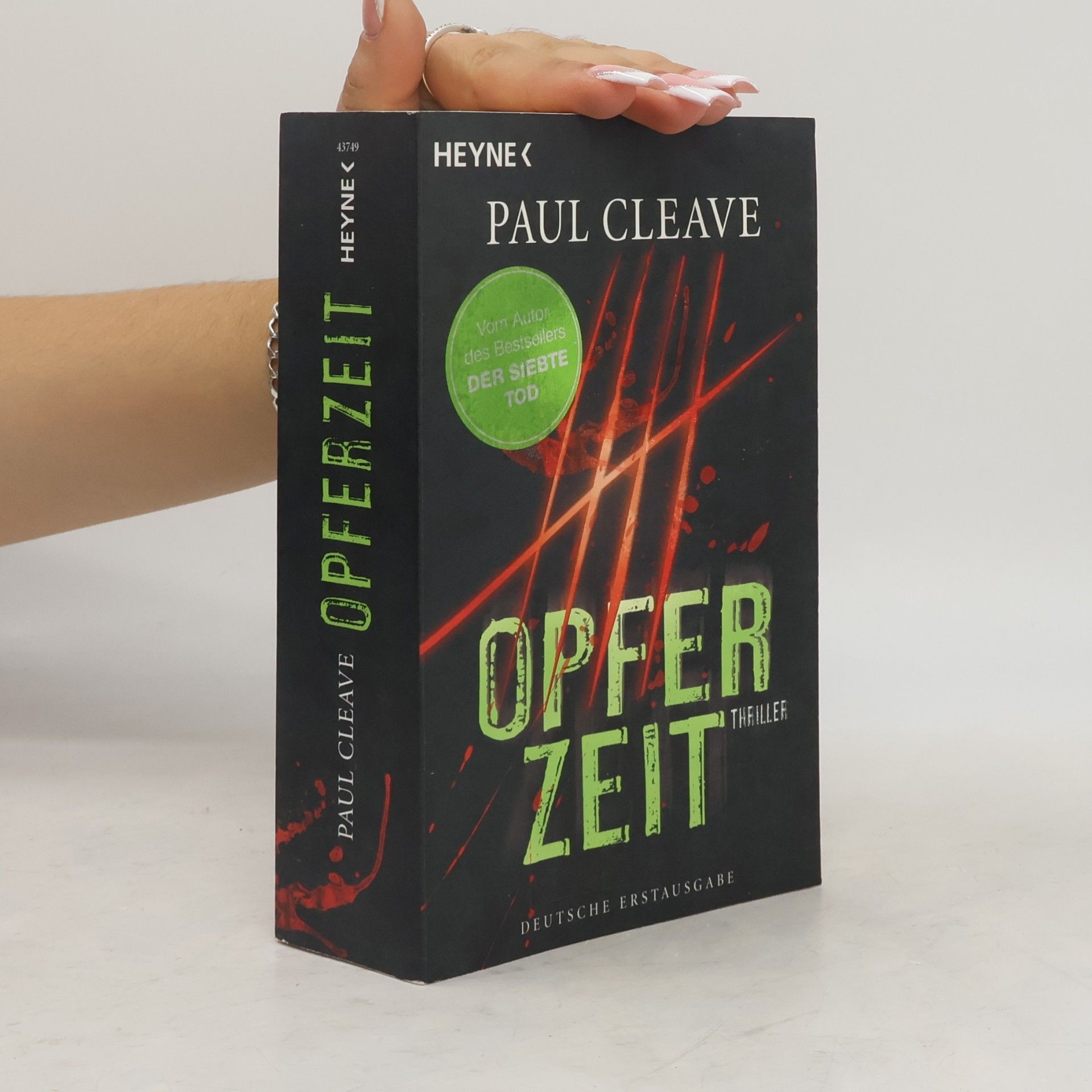 Paul Cleave Opferzeit