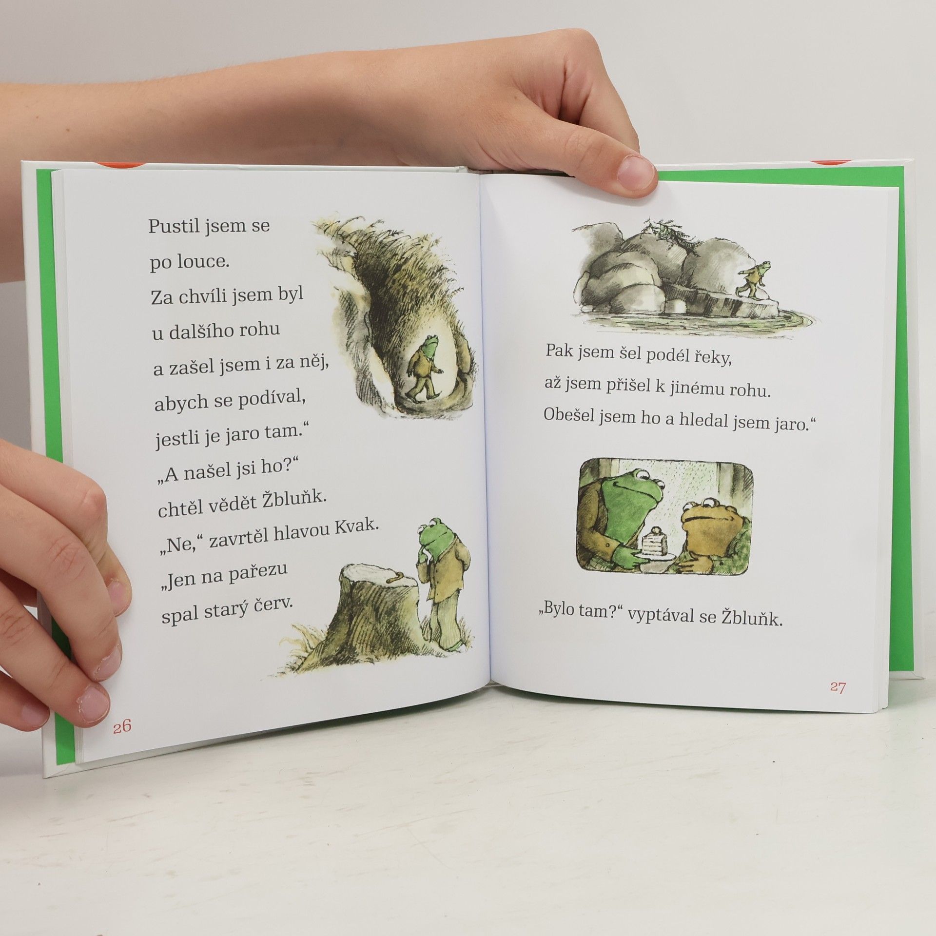 Arnold Lobel Kvak a Žbluňk od jara do Vánoc