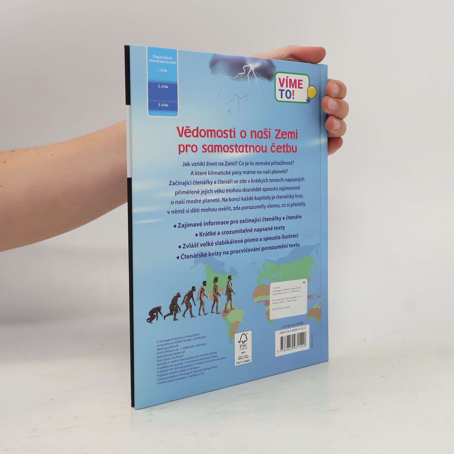 Various authors Učím se číst: Naše Země