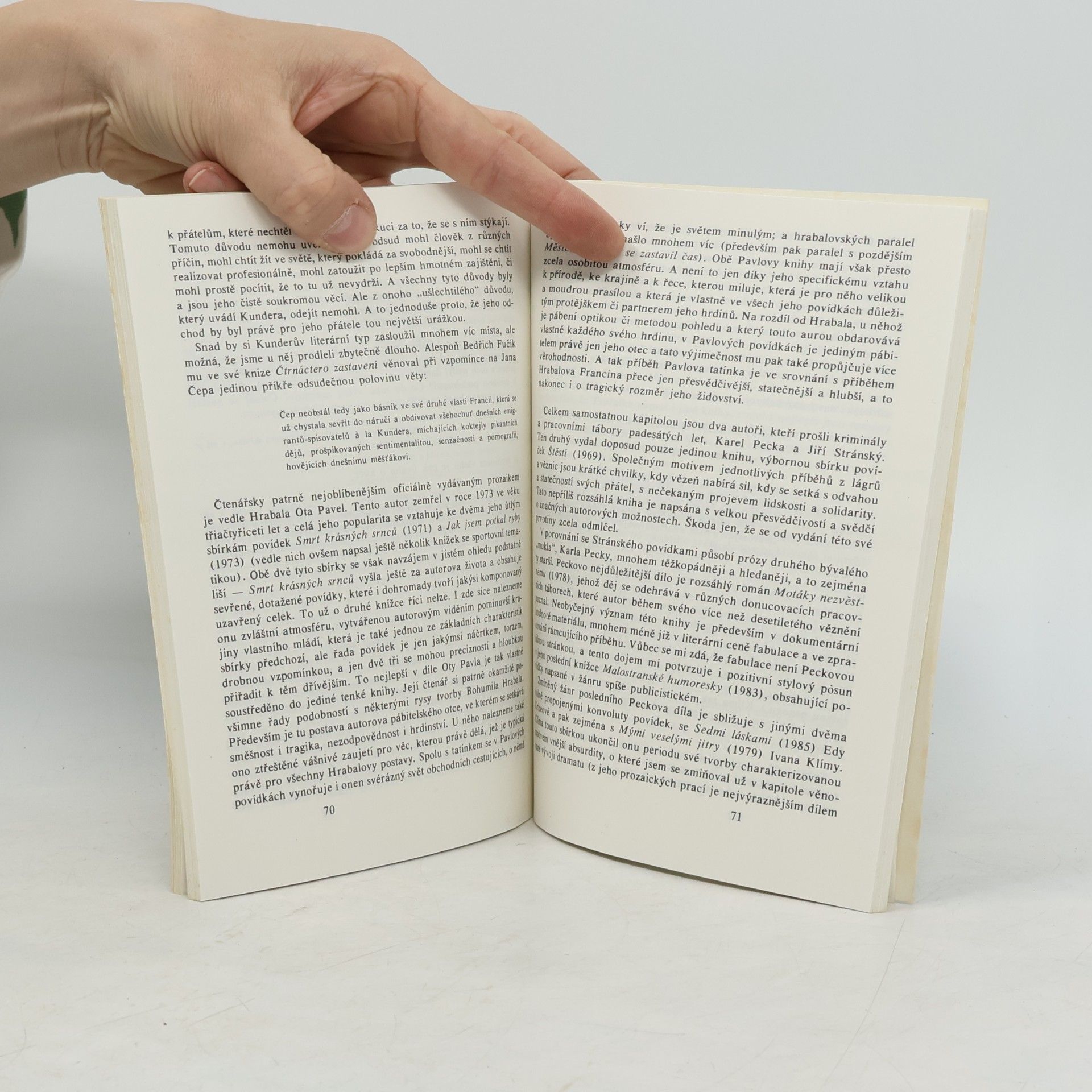 Vladimír Pistorius Stárnoucí literatura: česká literatura 1969-1989