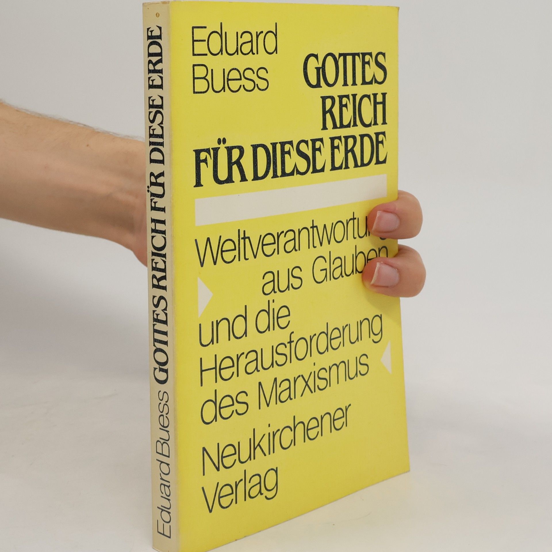 Eduard Buess Gottes Reich für diese Erde