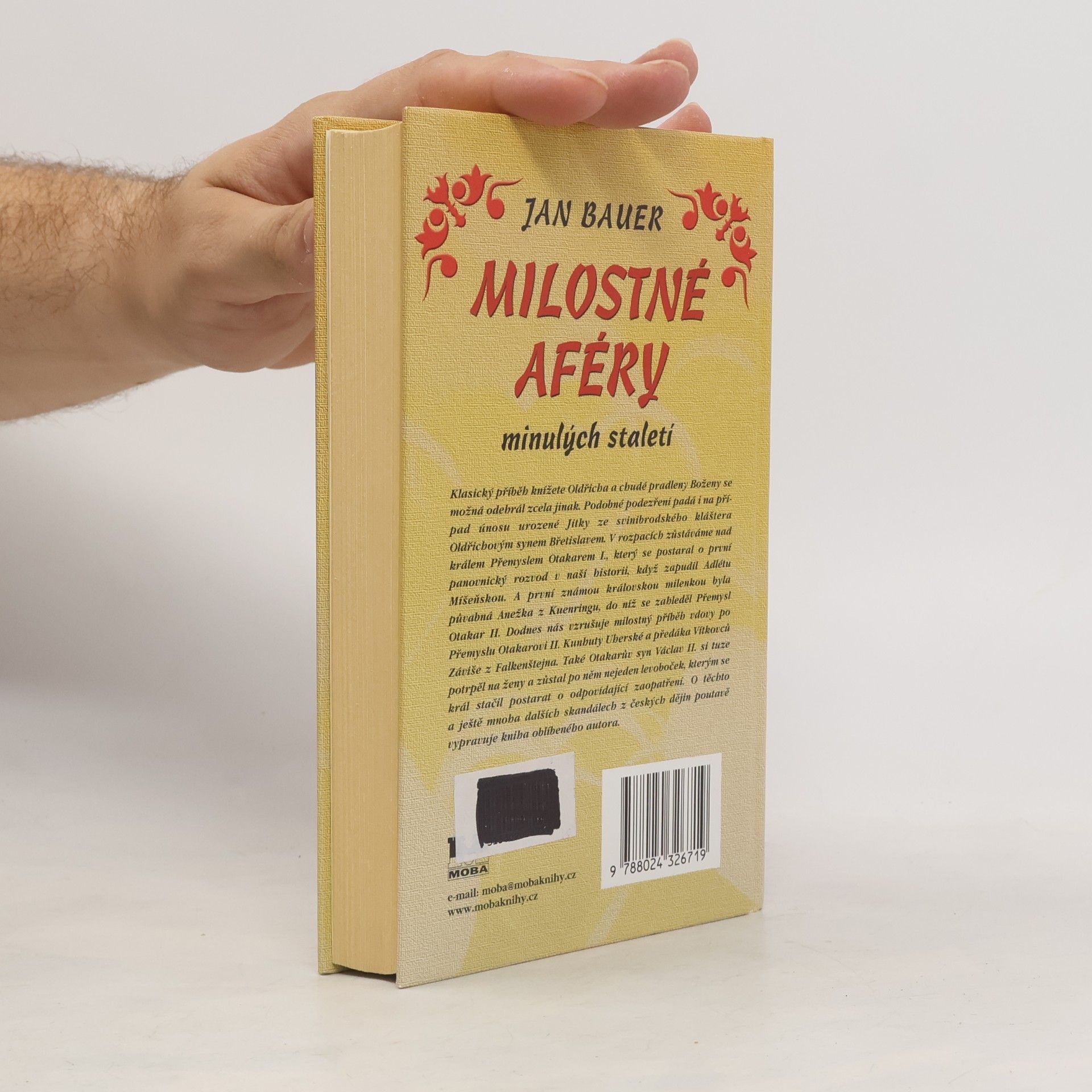 Jan Bauer Milostné aféry minulých staletí