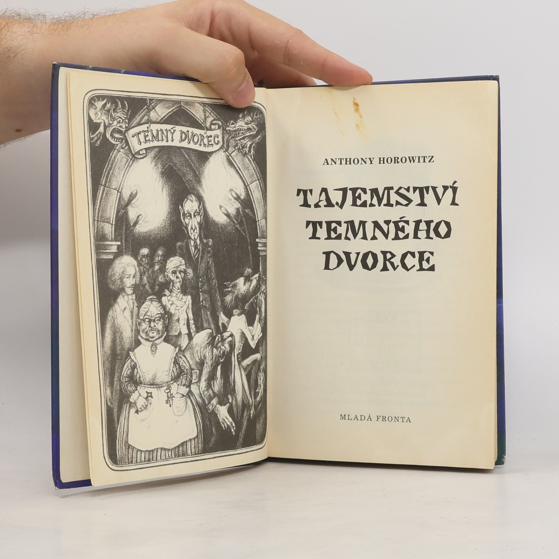 Anthony Horowitz Tajemství Temného dvorce