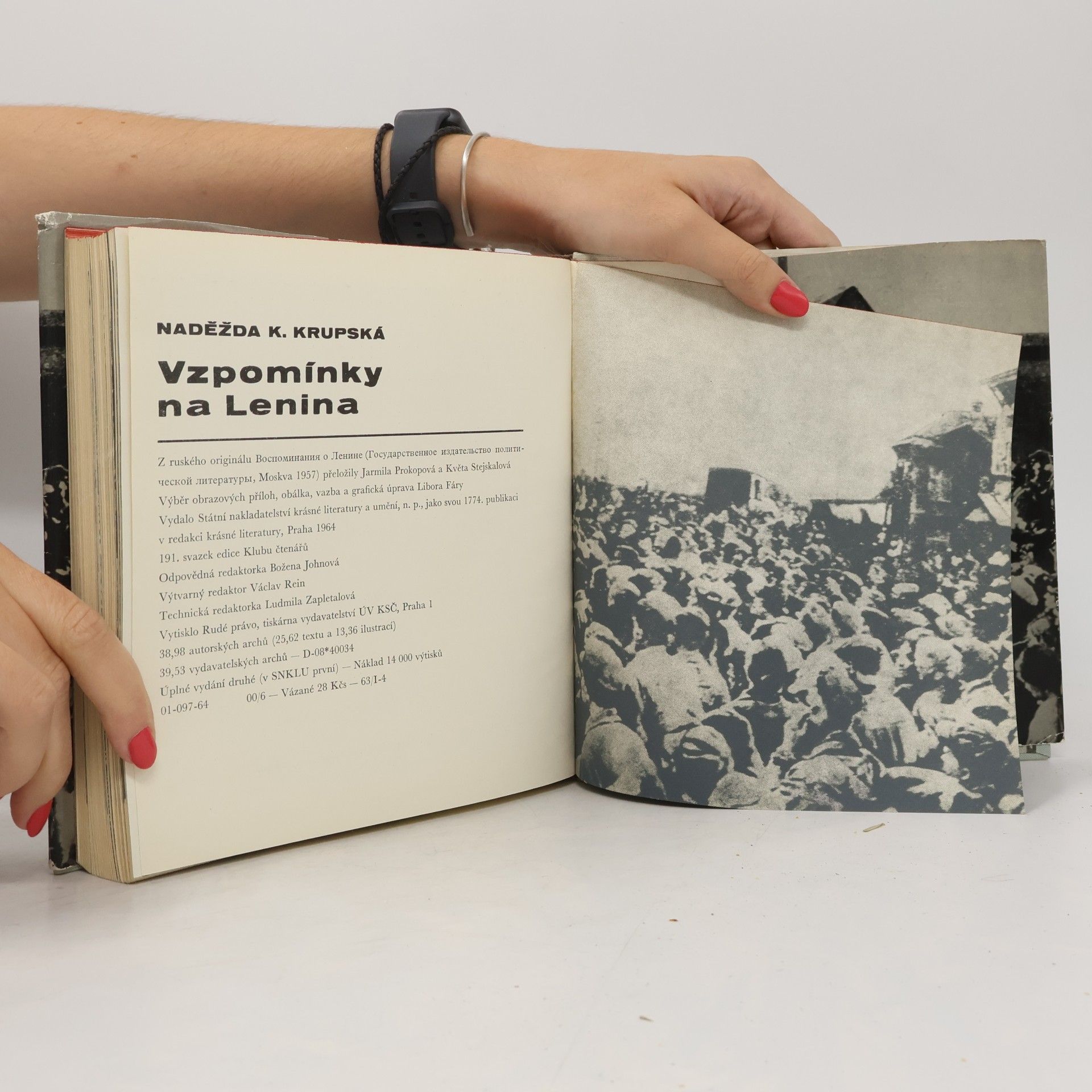 Naděžda K. Krupská Vzpomínky na Lenina