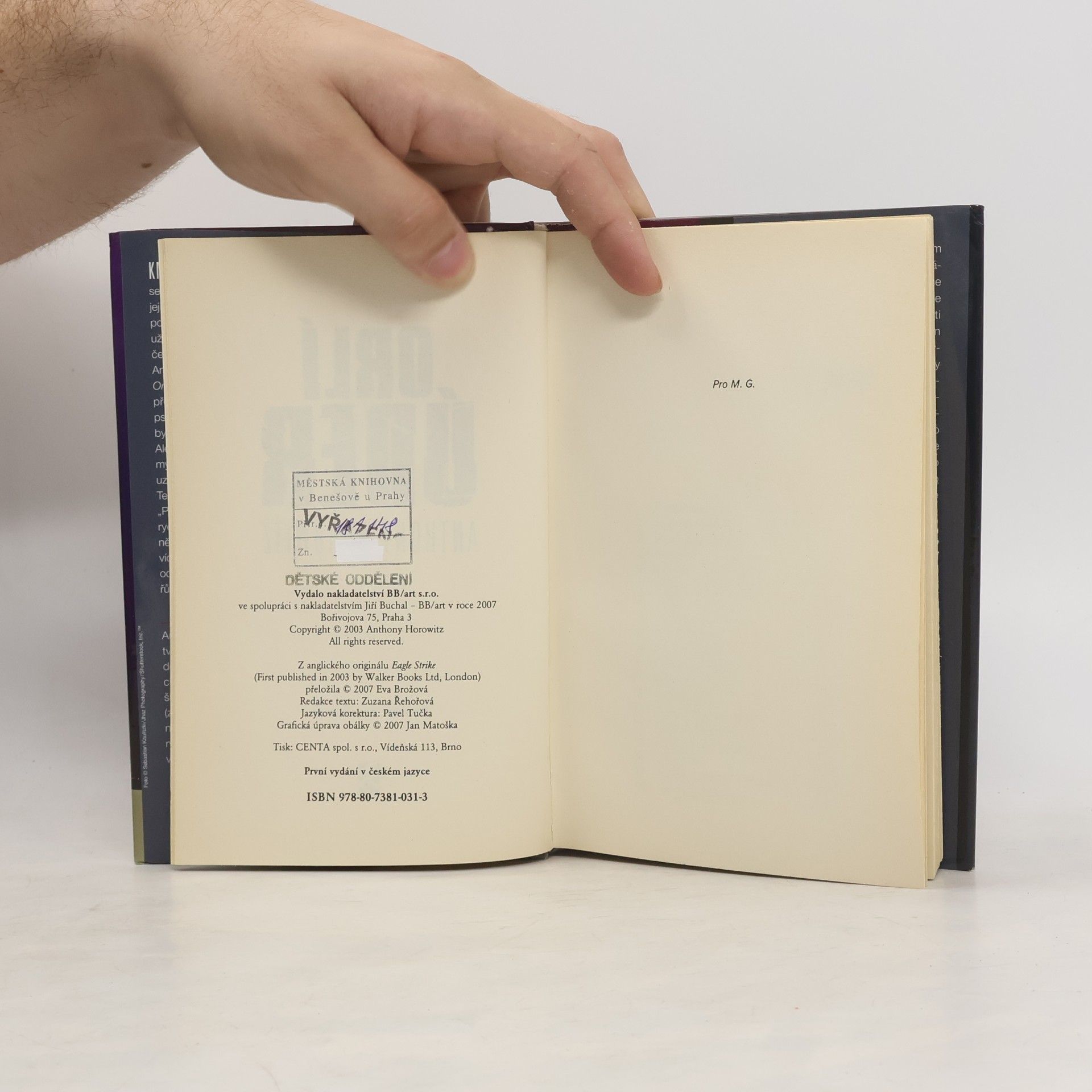 Anthony Horowitz Orlí úder