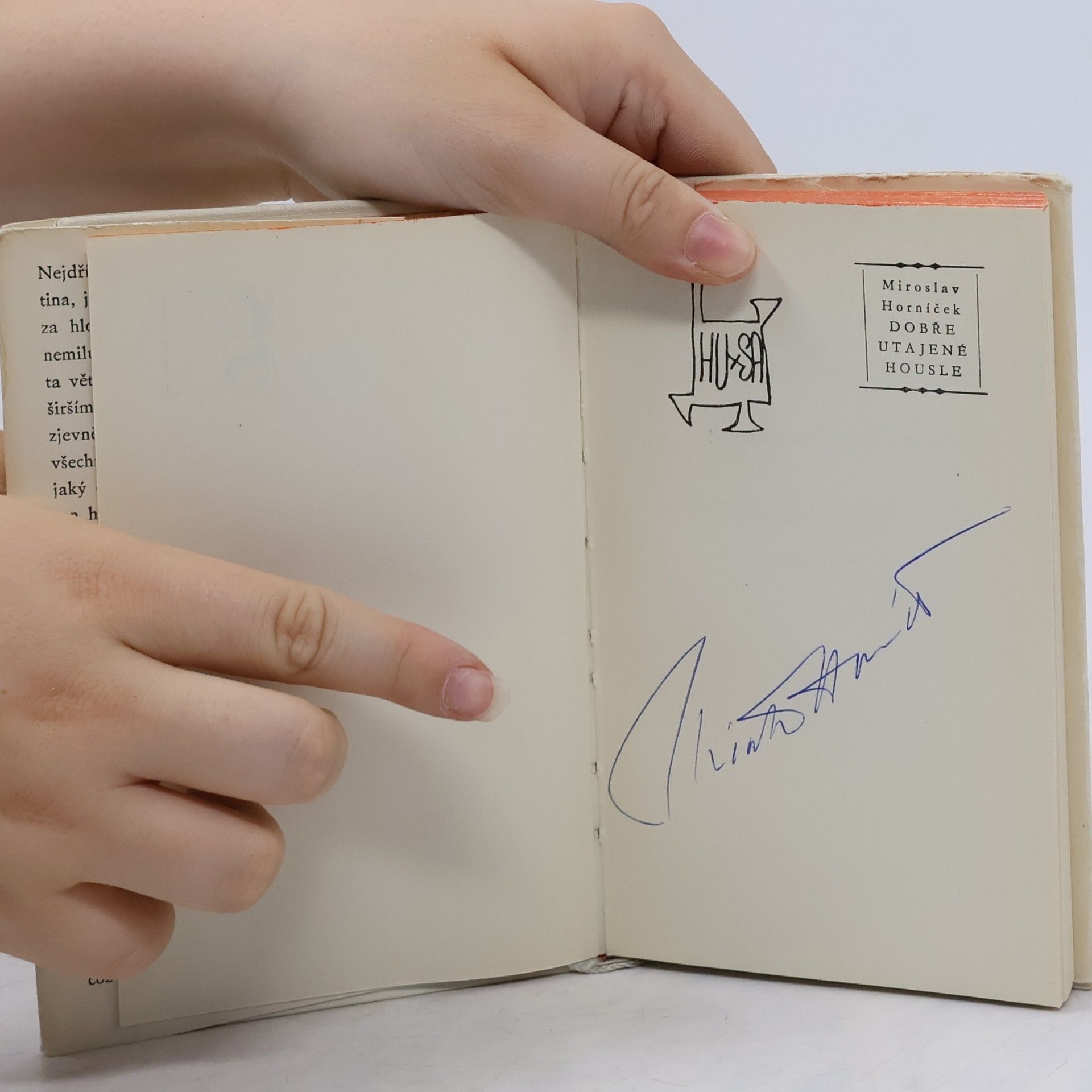 Miroslav Horníček Dobře utajené housle