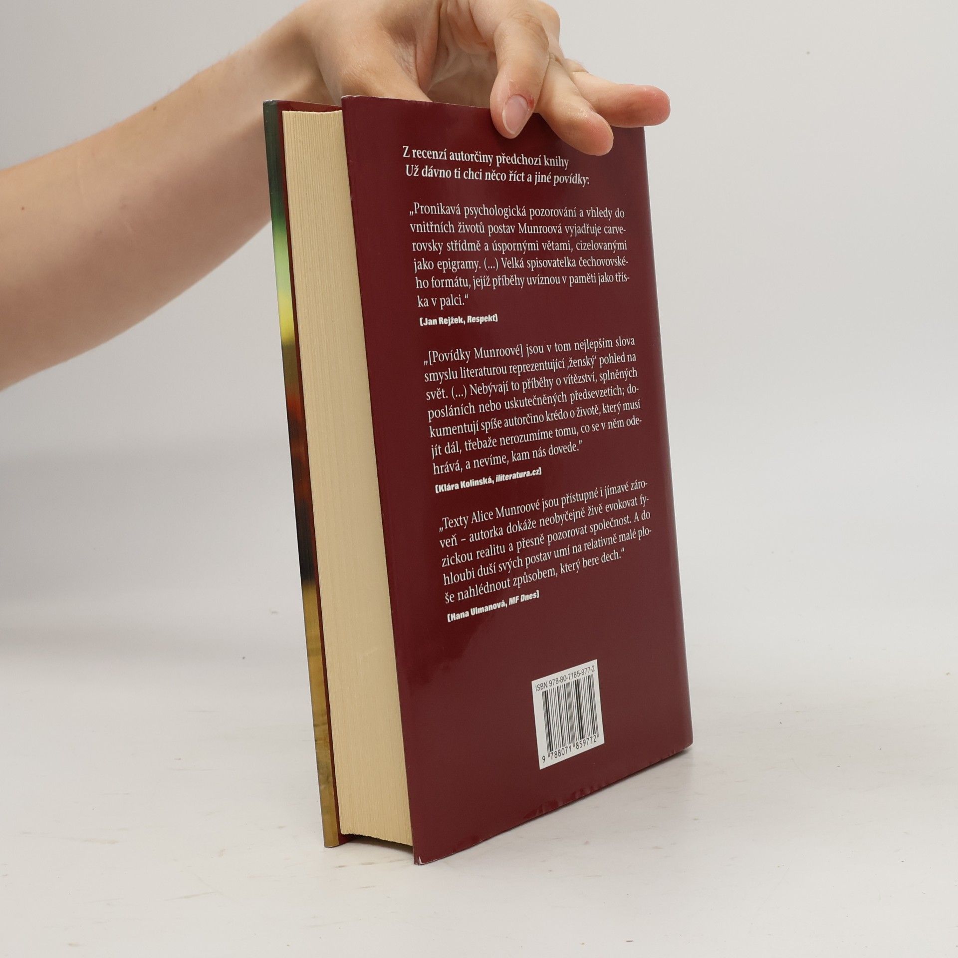 Alice Munro Nepřítel, přítel, ctitel, milenec, manžel