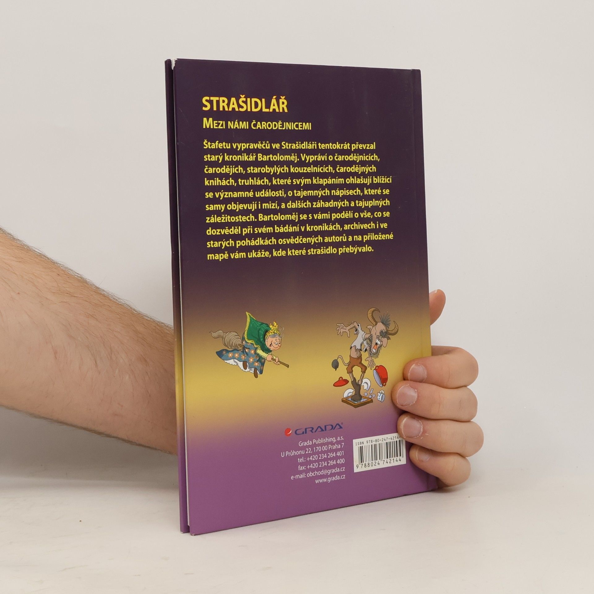 Hynek Klimek Strašidlář. Mezi námi čarodějnicemi