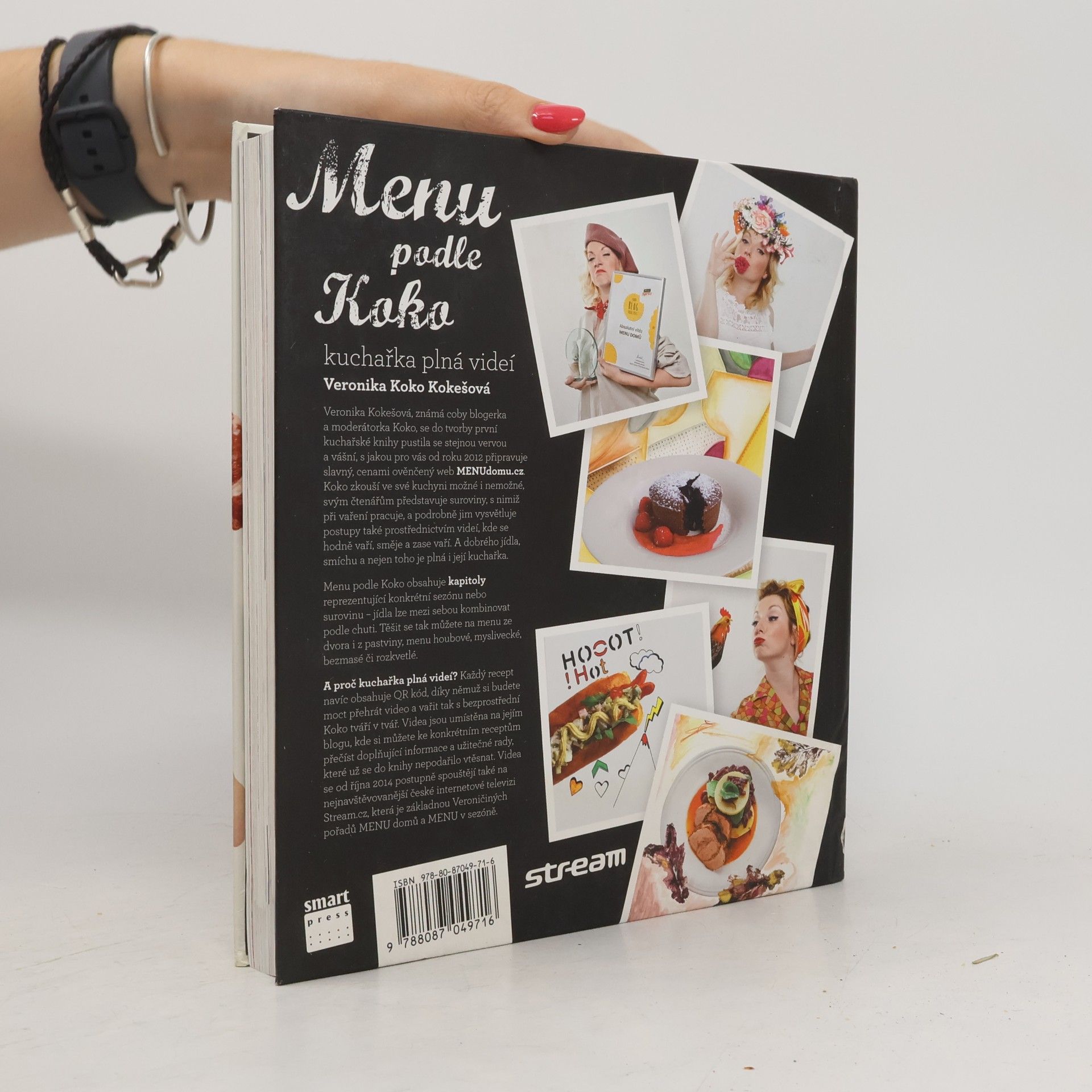 Veronika Koko Kokešová Menu podle Koko. Kuchařka plná videí