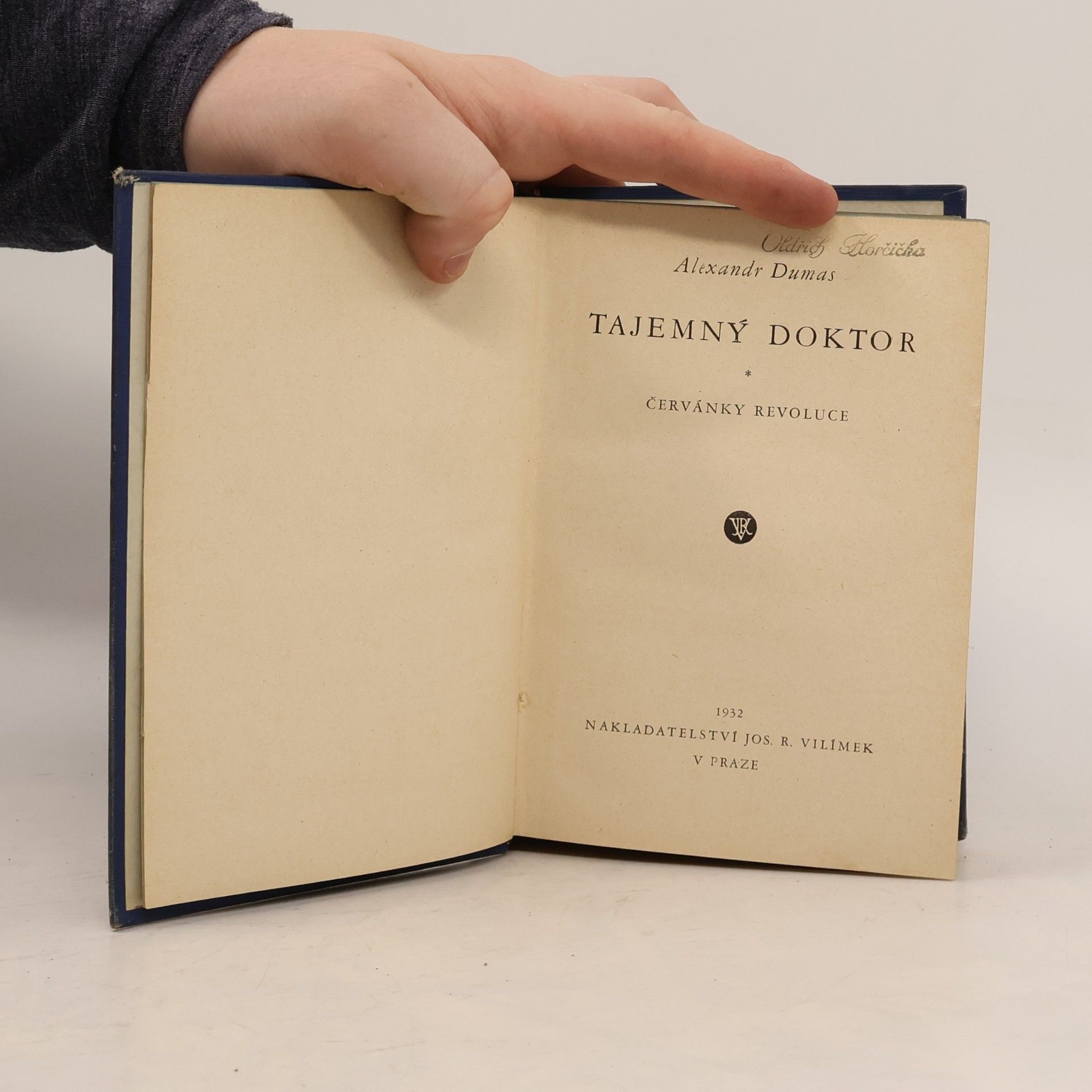 Alexandre Dumas der Ältere Tajemný doktor 1. Červánky revoluce