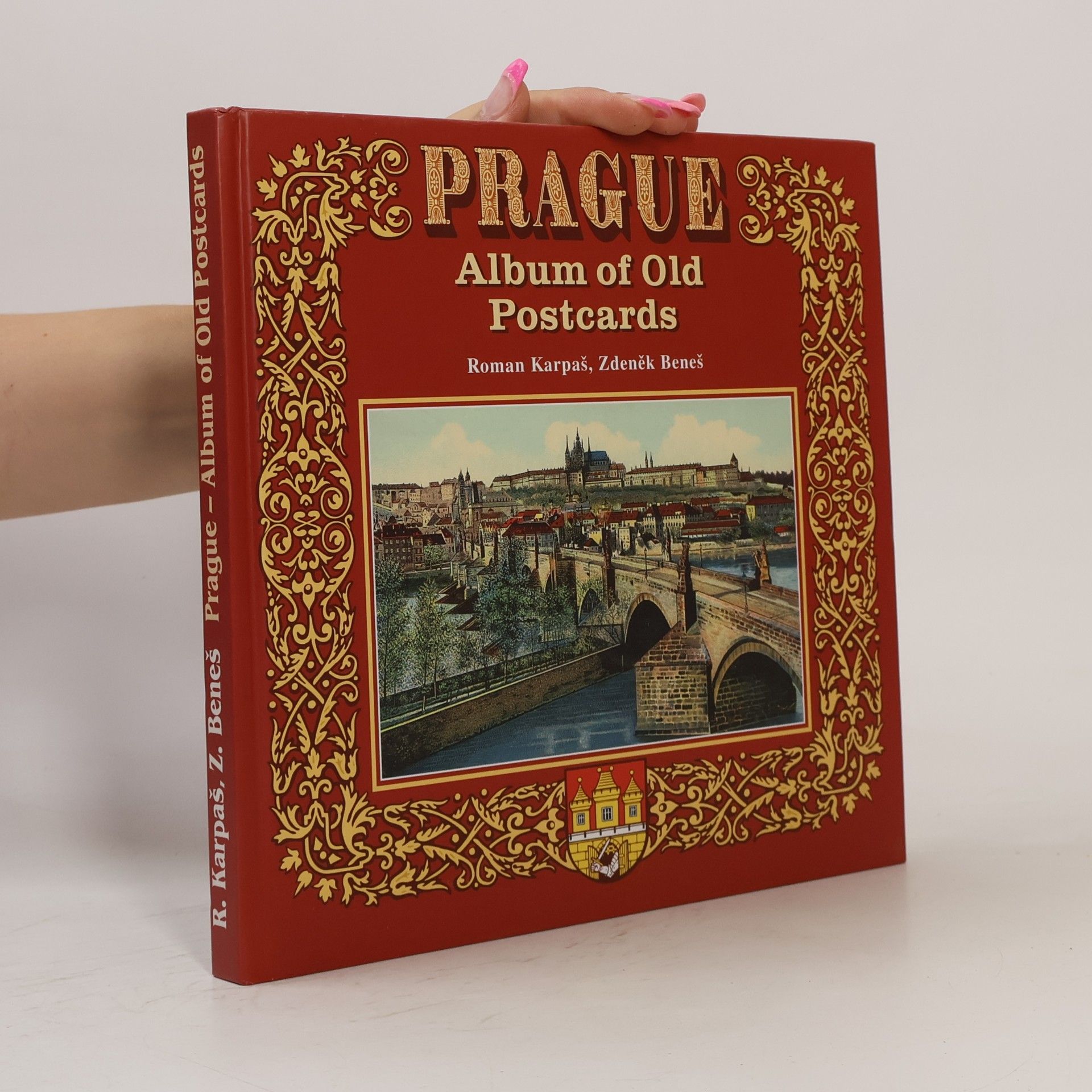 Roman Karpaš Prague: Album of old postcards