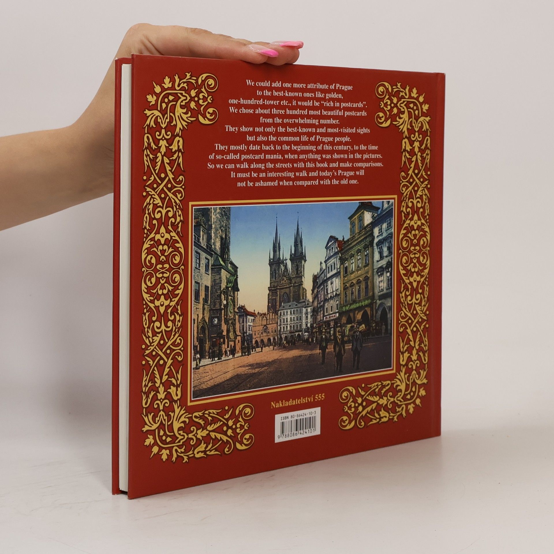 Roman Karpaš Prague: Album of old postcards