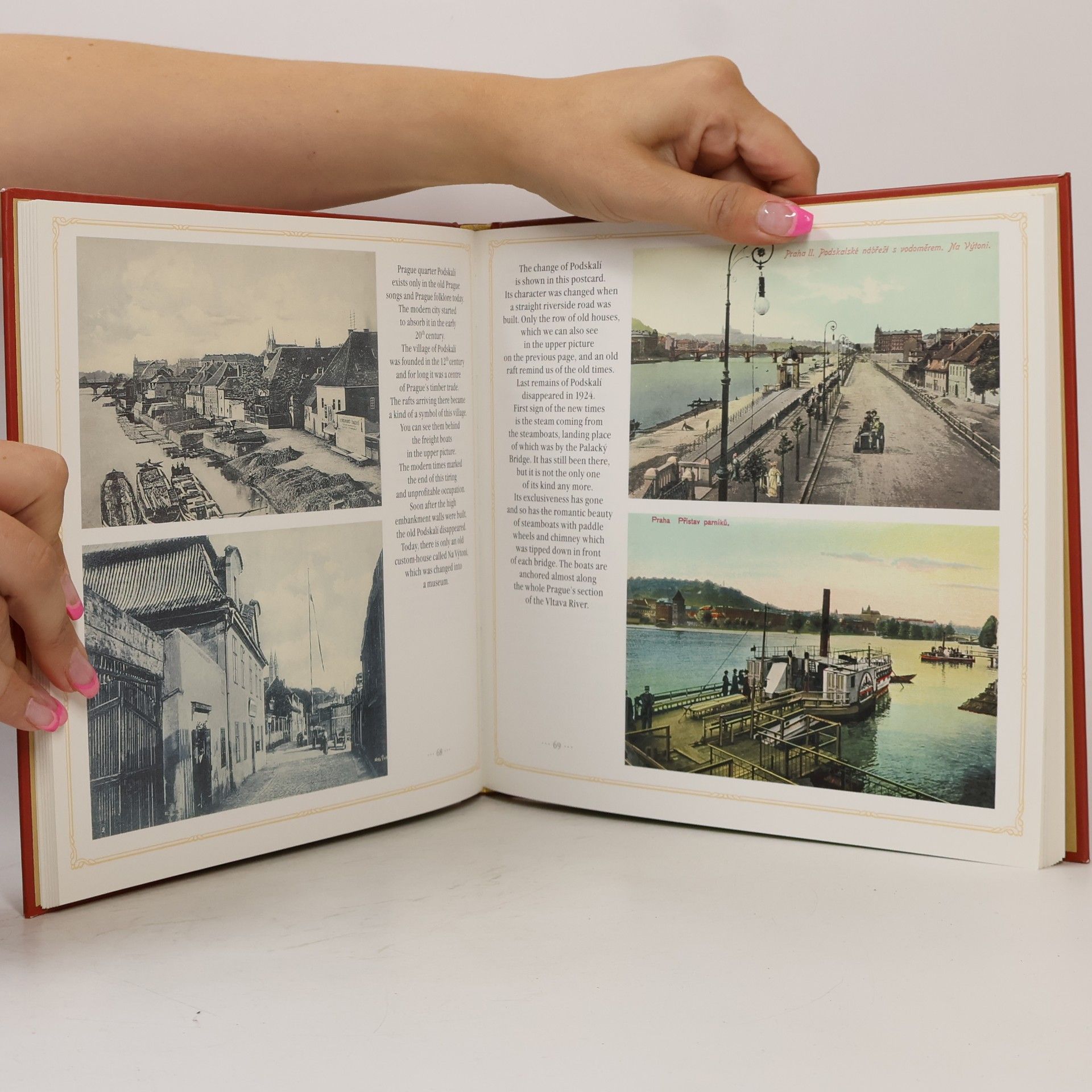 Roman Karpaš Prague: Album of old postcards