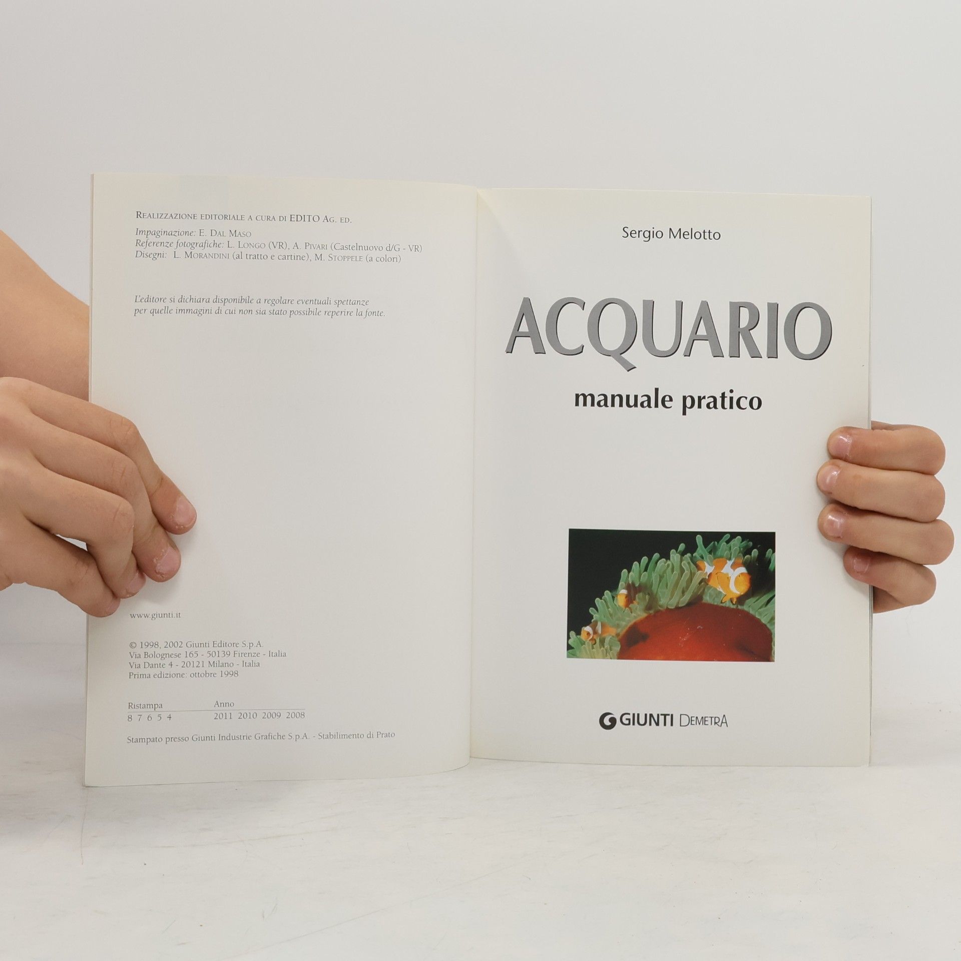 Sergio Melotto Piccole perle: Acquario. Manuale pratico