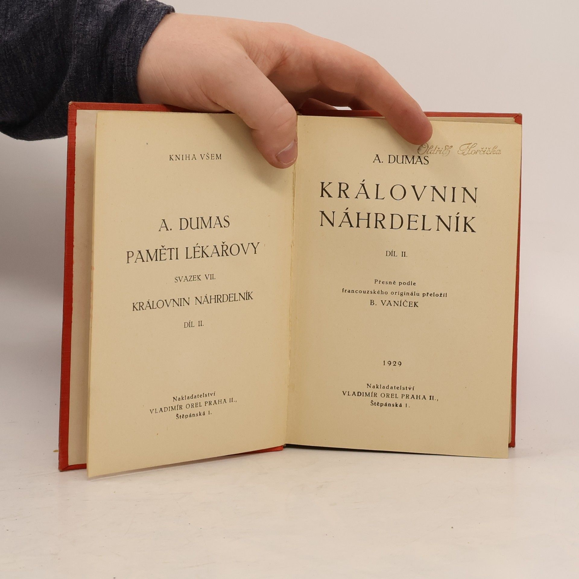 Alexandre Dumas der Ältere Paměti lékařovy, Svazek VII. Královnin náhrdelník II.