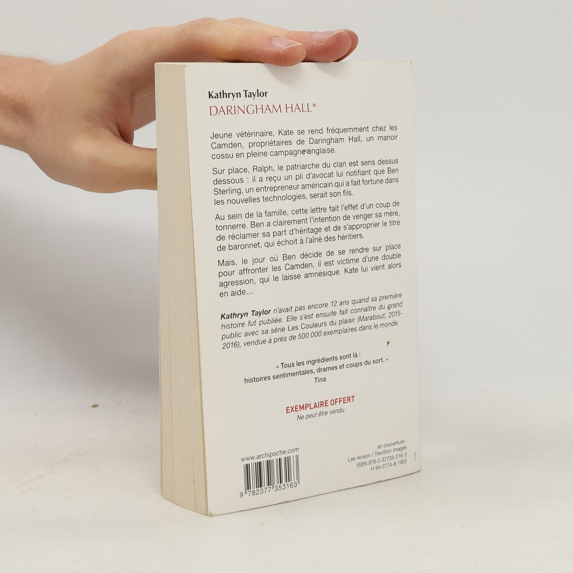 Kathryn Taylor Daringham Hall: L'héritier