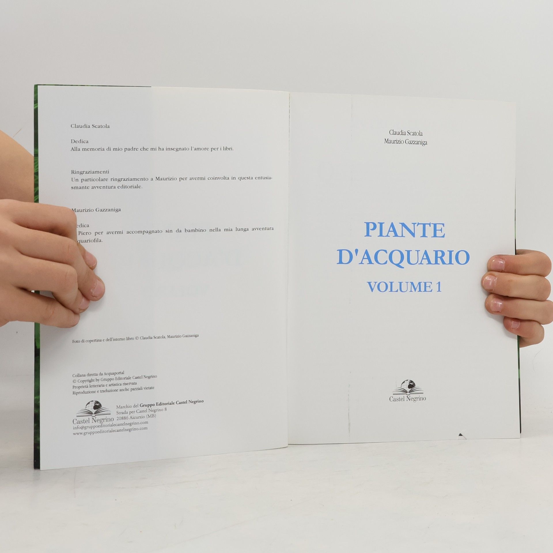 Claudia Scatola Acquarium - 1: Piante d'acquario