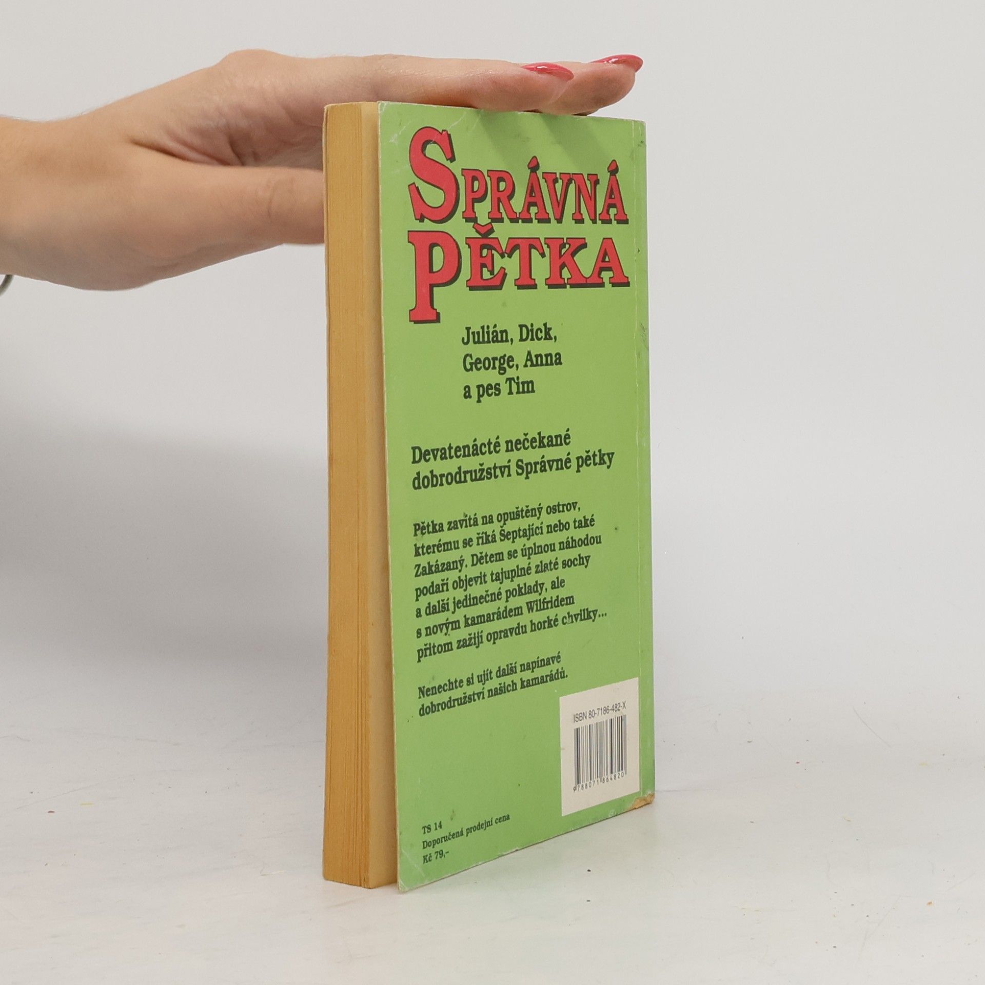 Enid Blyton Správná pětka. Pětka a tajemství Šeptajícího ostrova
