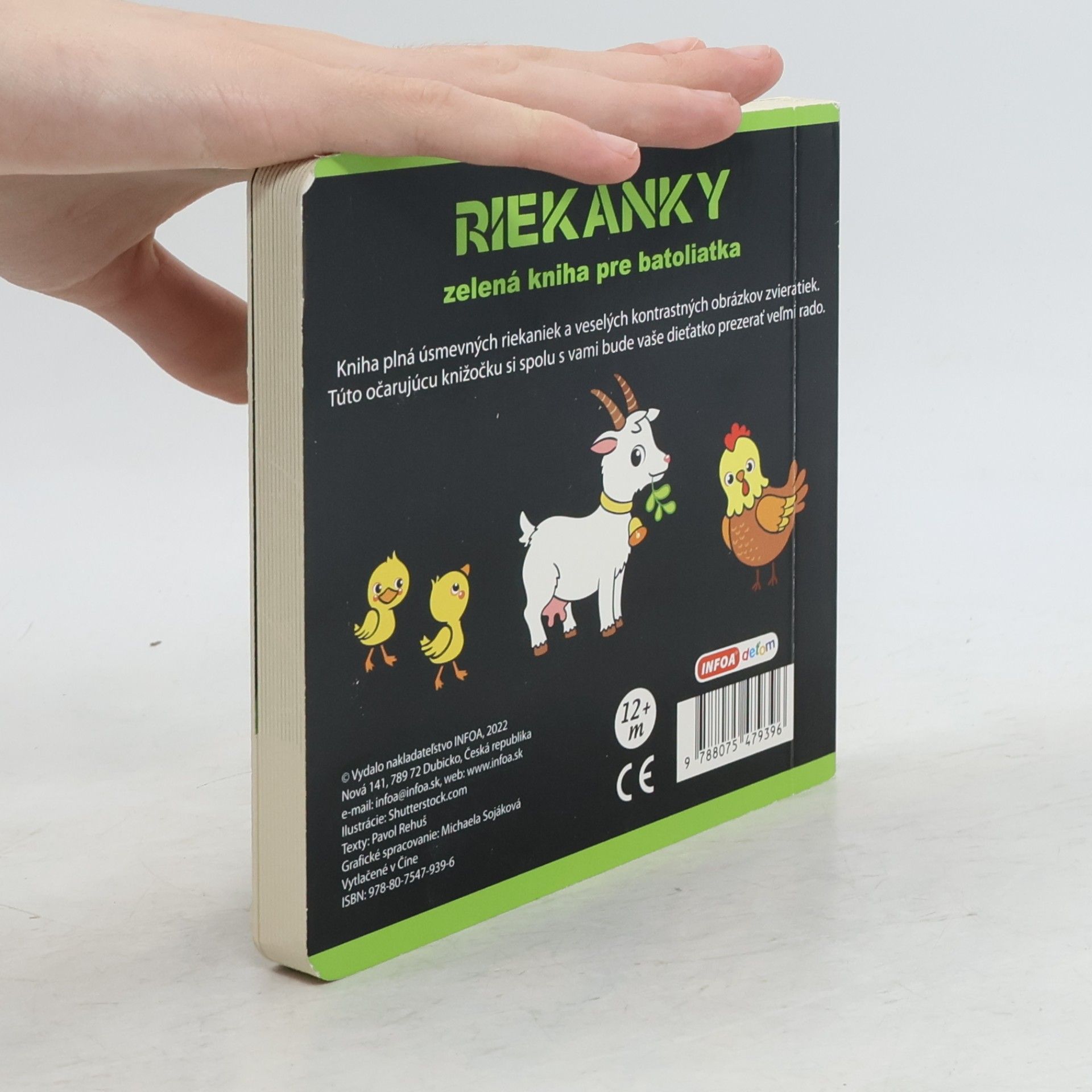 Autorenkollektiv Riekanky - zelená kniha pre batoliatka