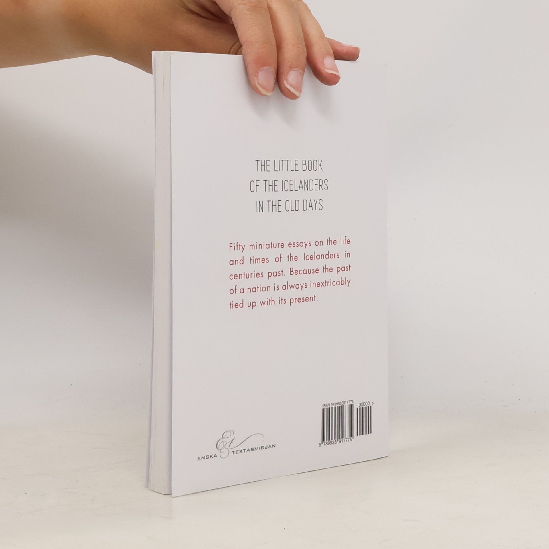 Megan Herbert The Little Book of the Icelanders in the Old Days