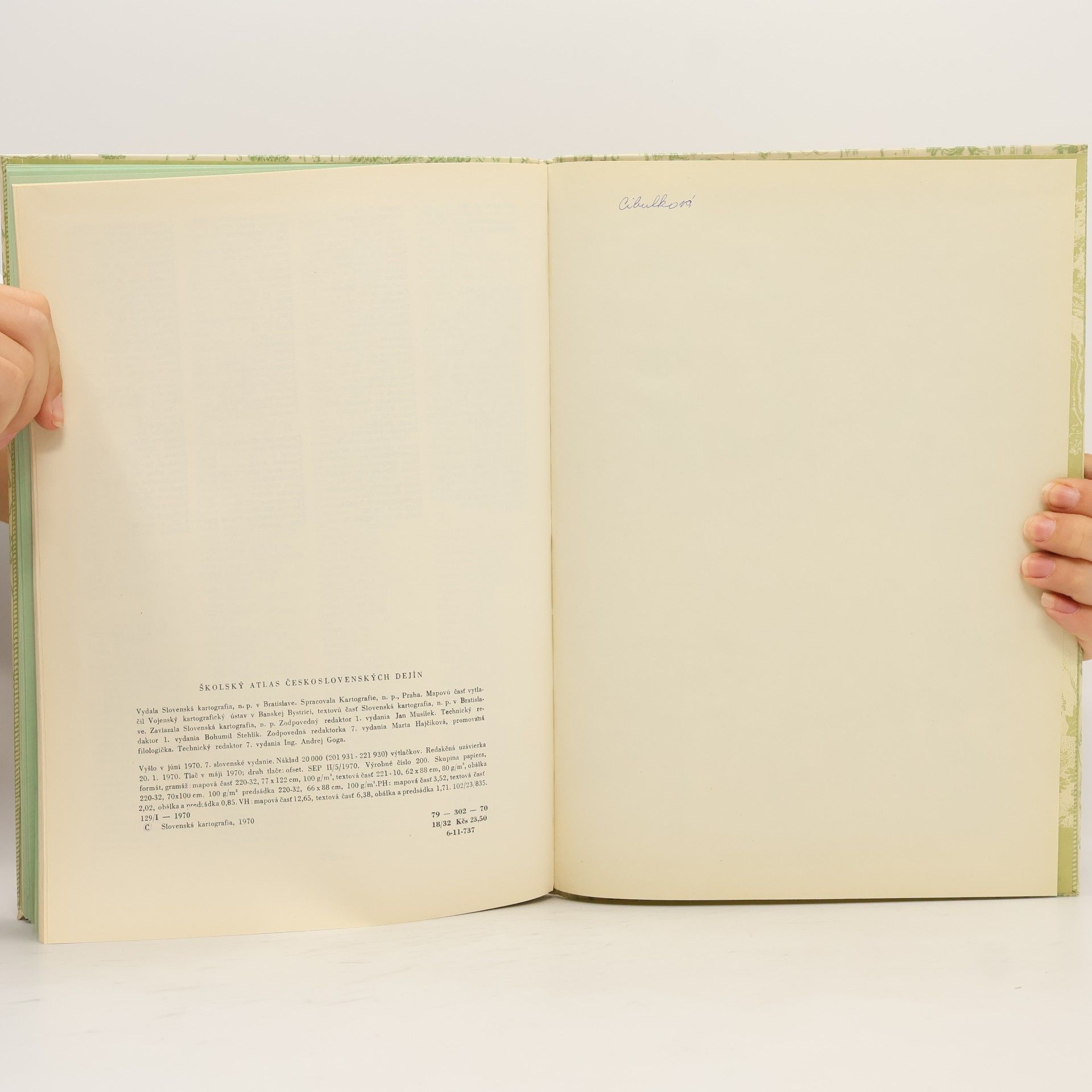 Collectif d'auteurs Školský atlas československých dejín
