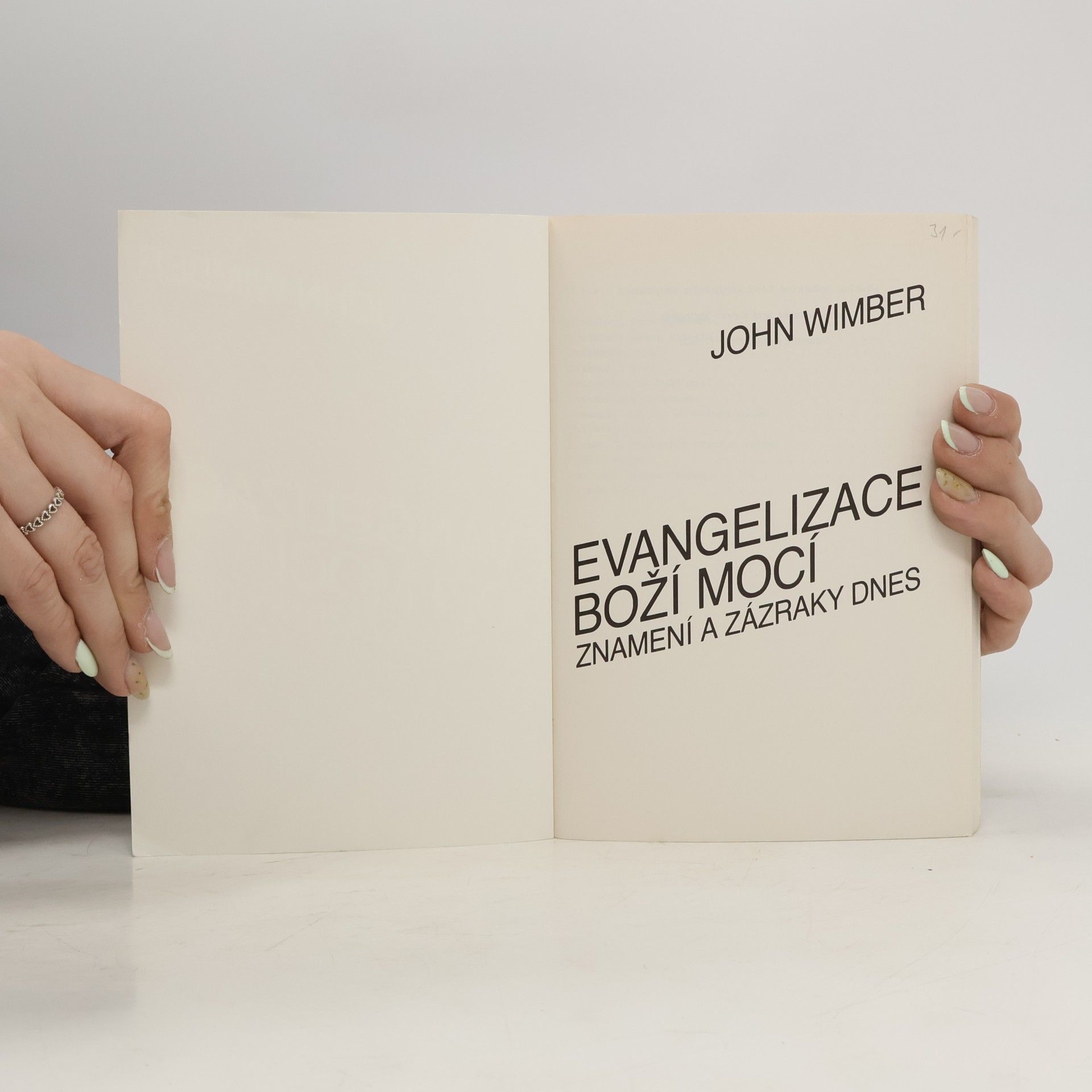 John Wimber Evangelizace Boží mocí