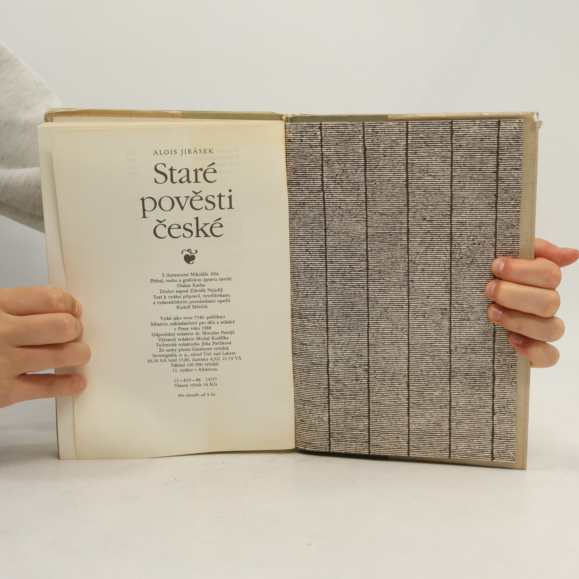 Alois Jirásek Staré pověsti české