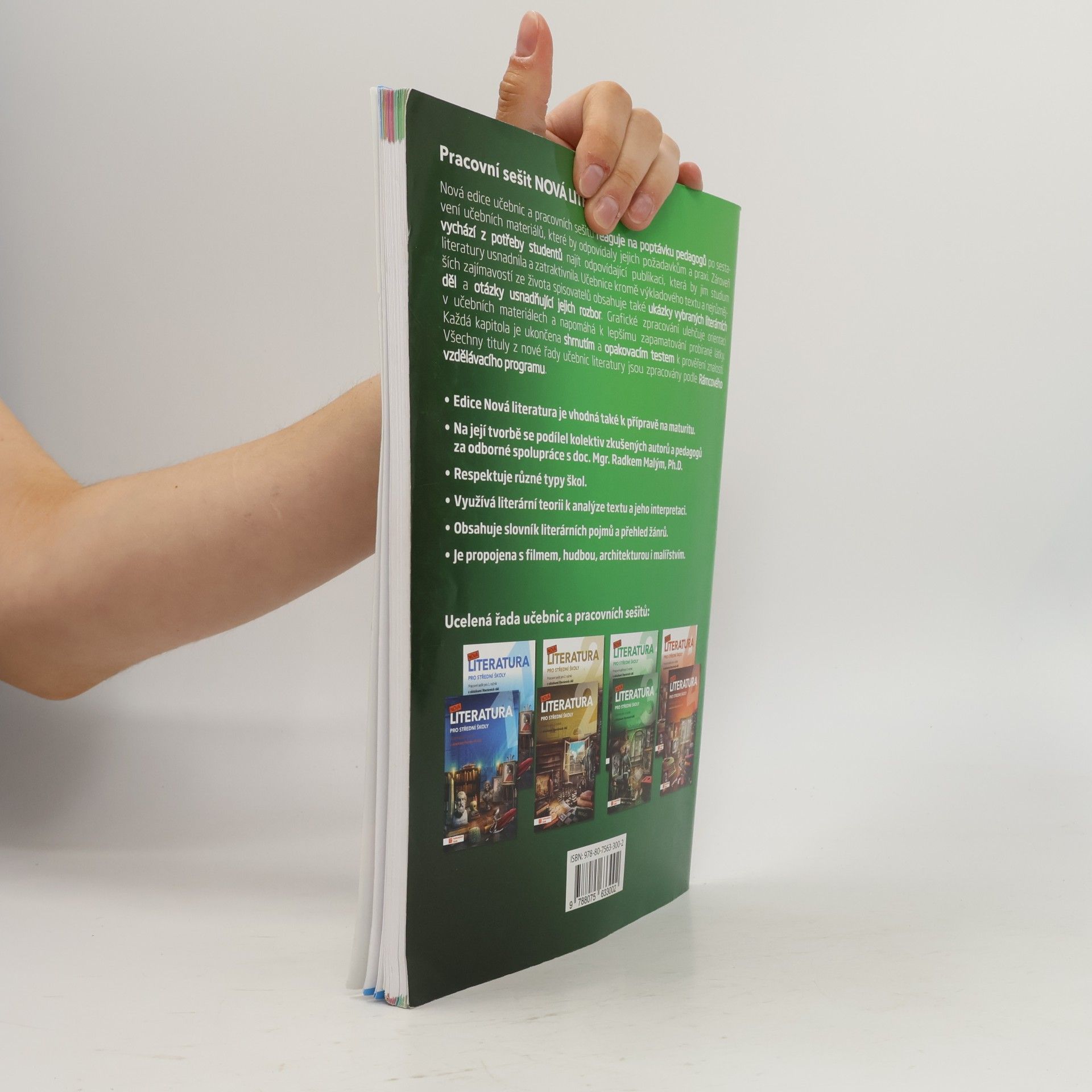 Various authors Nová literatura 3 : pracovní sešit pro 3. ročník SŠ