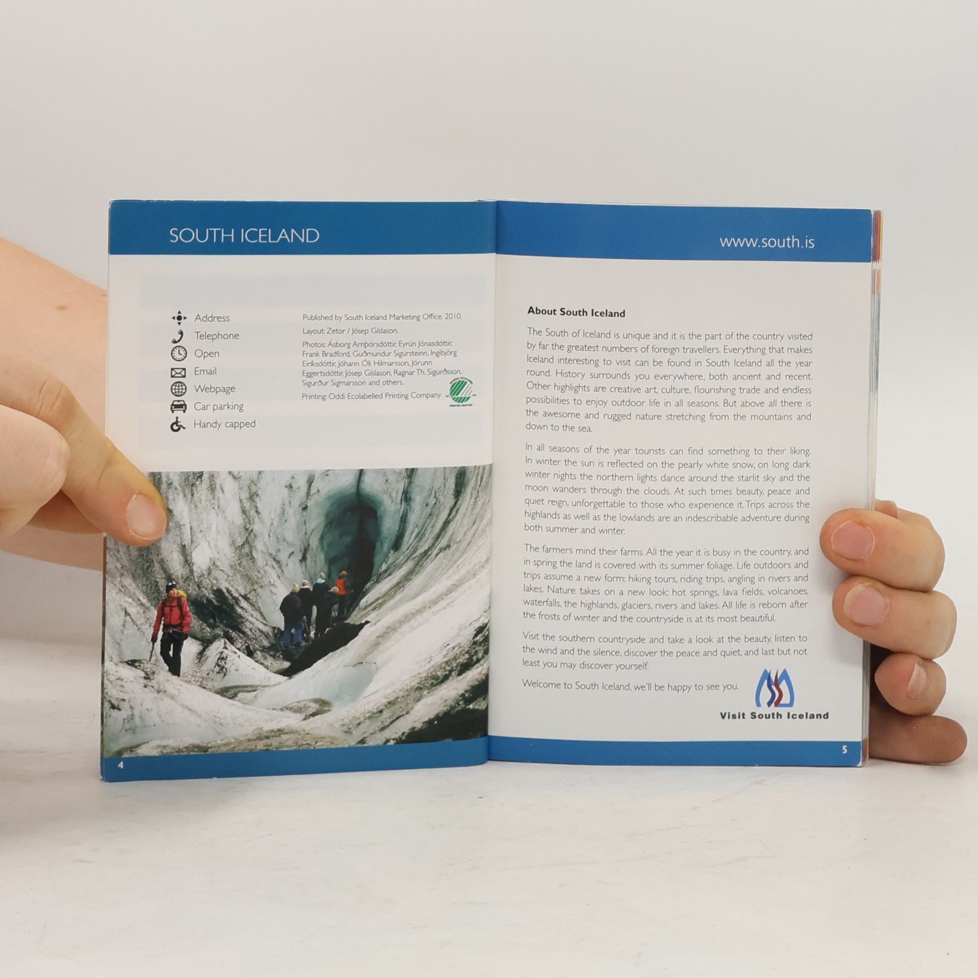 AA.VV. South Iceland: The Official Tourist Guide