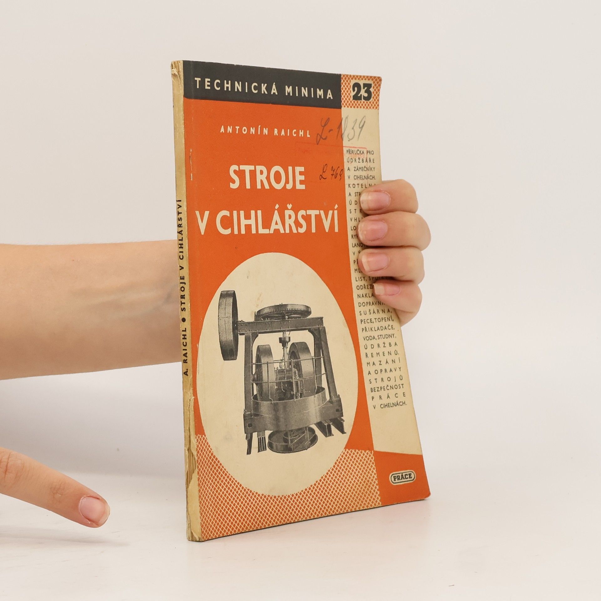 Antonín Raichl Stroje v cihlářství