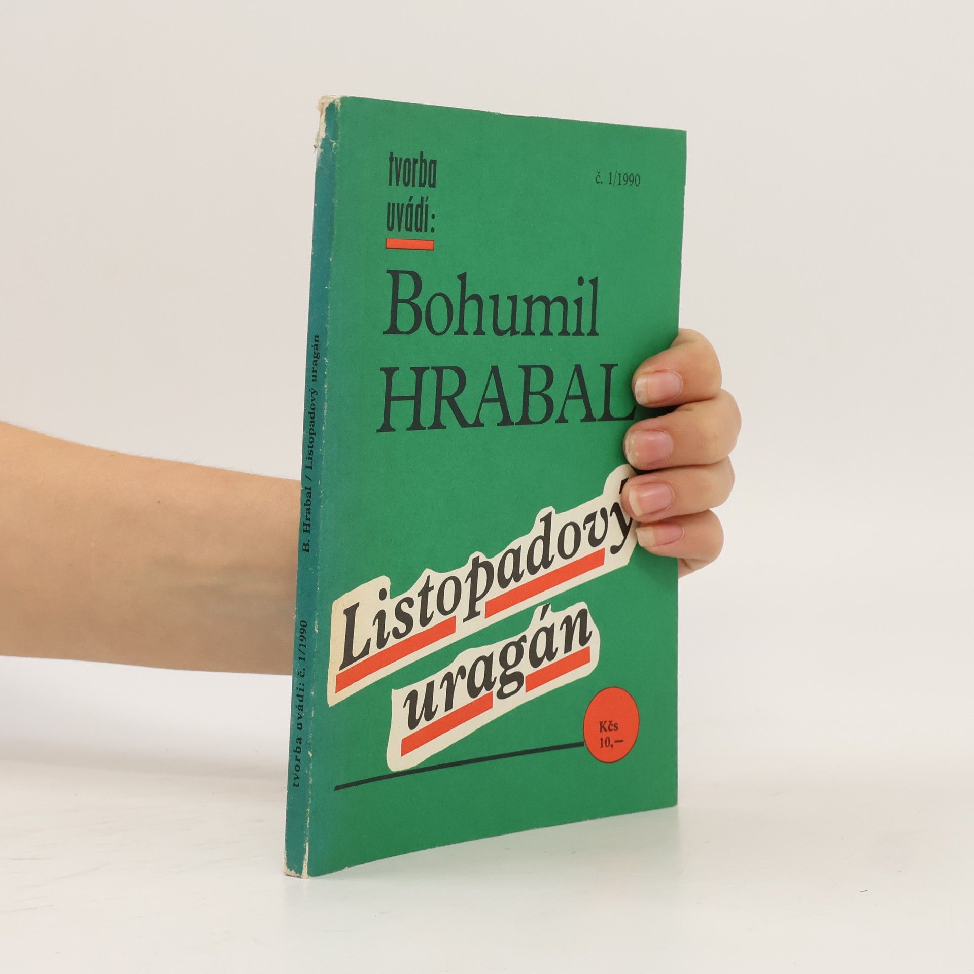 Bohumil Hrabal Listopadový uragán