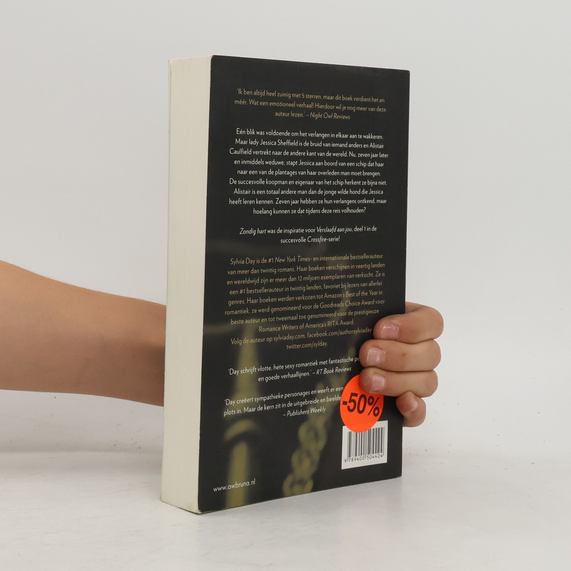 Sylvia Day Zondig hart
