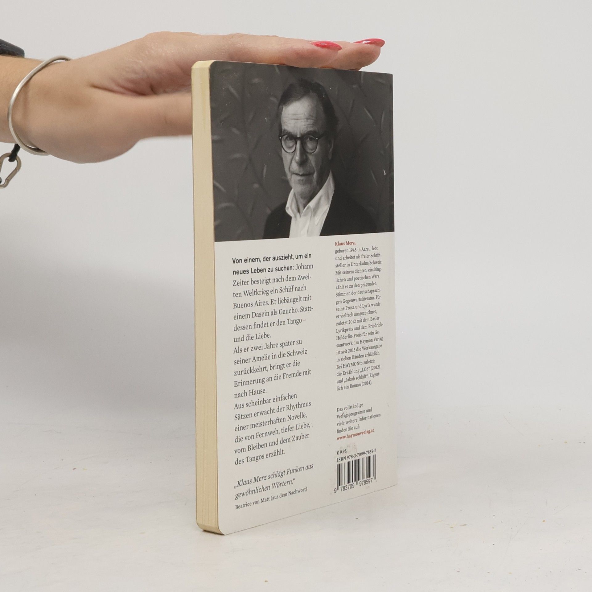 Klaus Merz Haymon Taschenbuch - 217: Der Argentinier