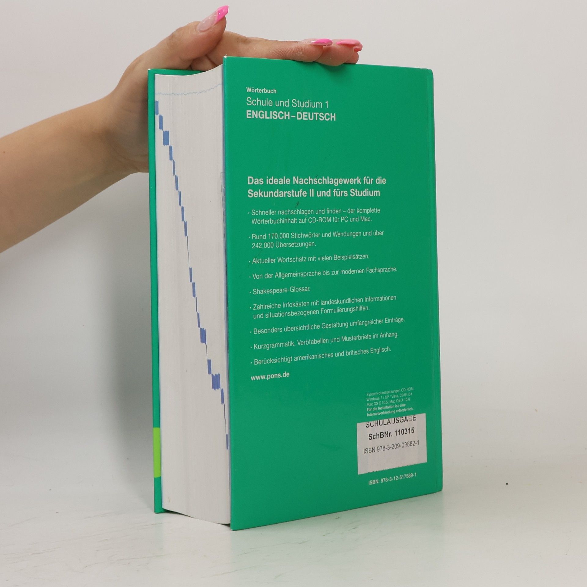 Collectif d'auteurs PONS-Wörterbuch für Schule und Studium