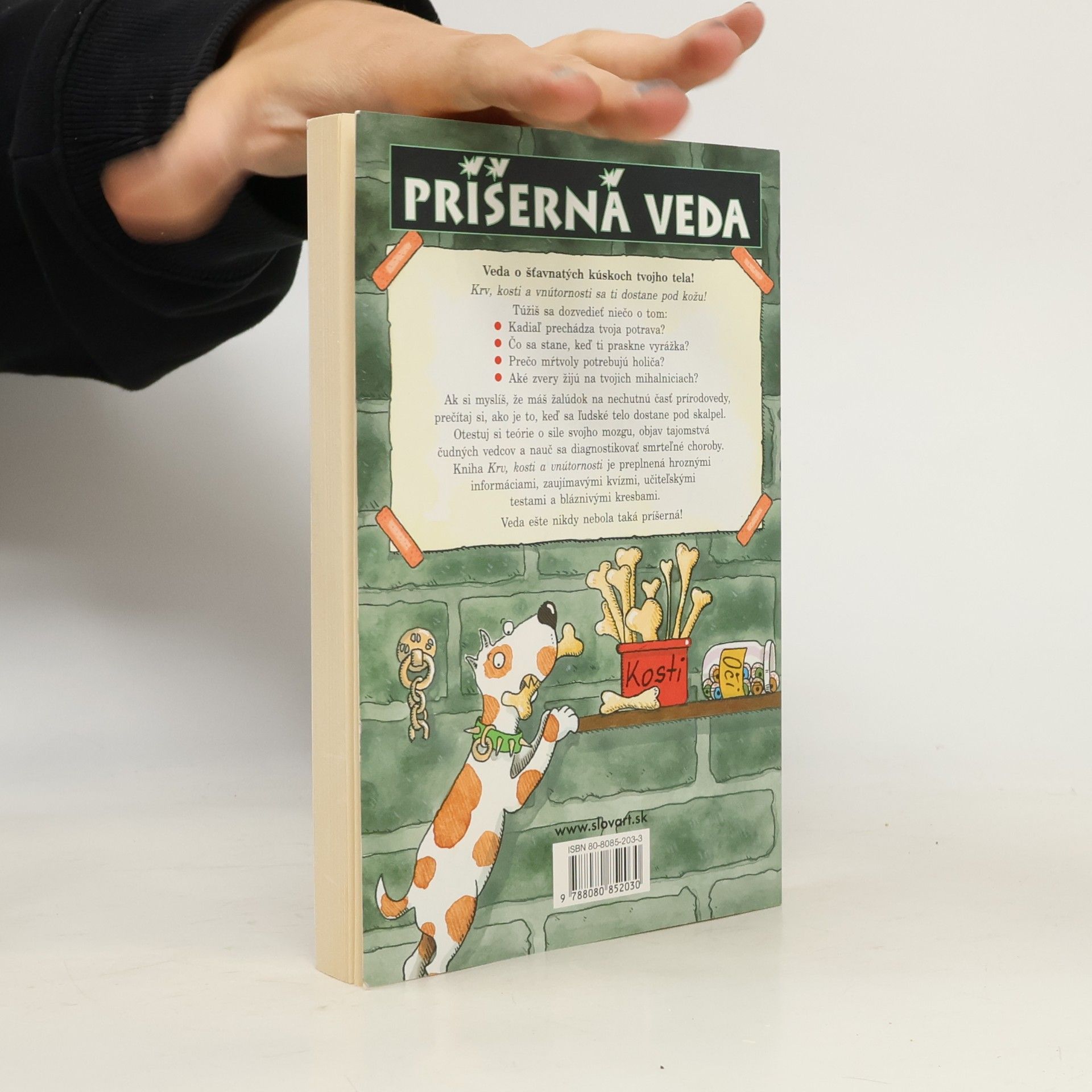 Nick Arnold Krv, kosti a vnútornosti
