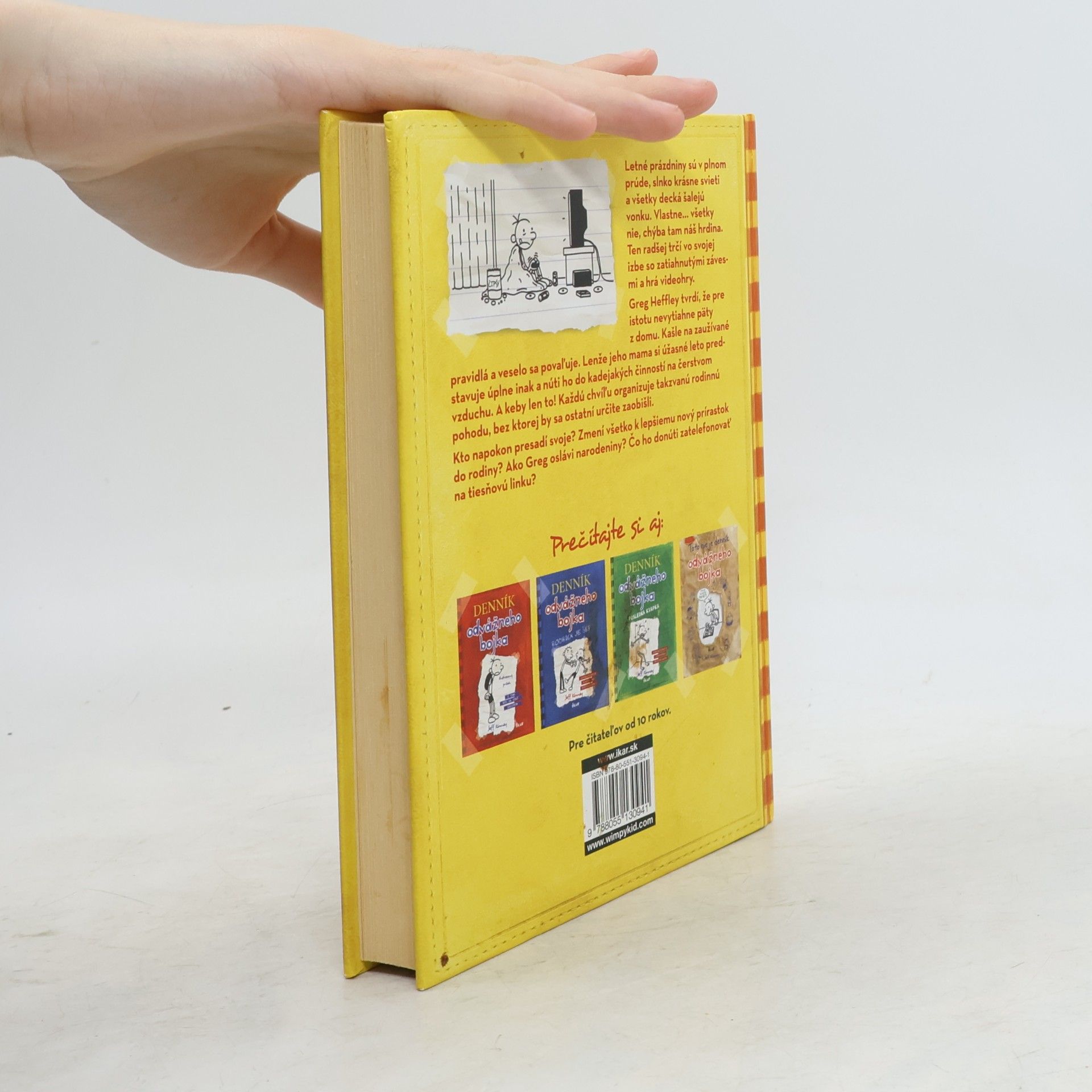 Jeff Kinney Denník odvážneho bojka 4: Prázdniny pod psa