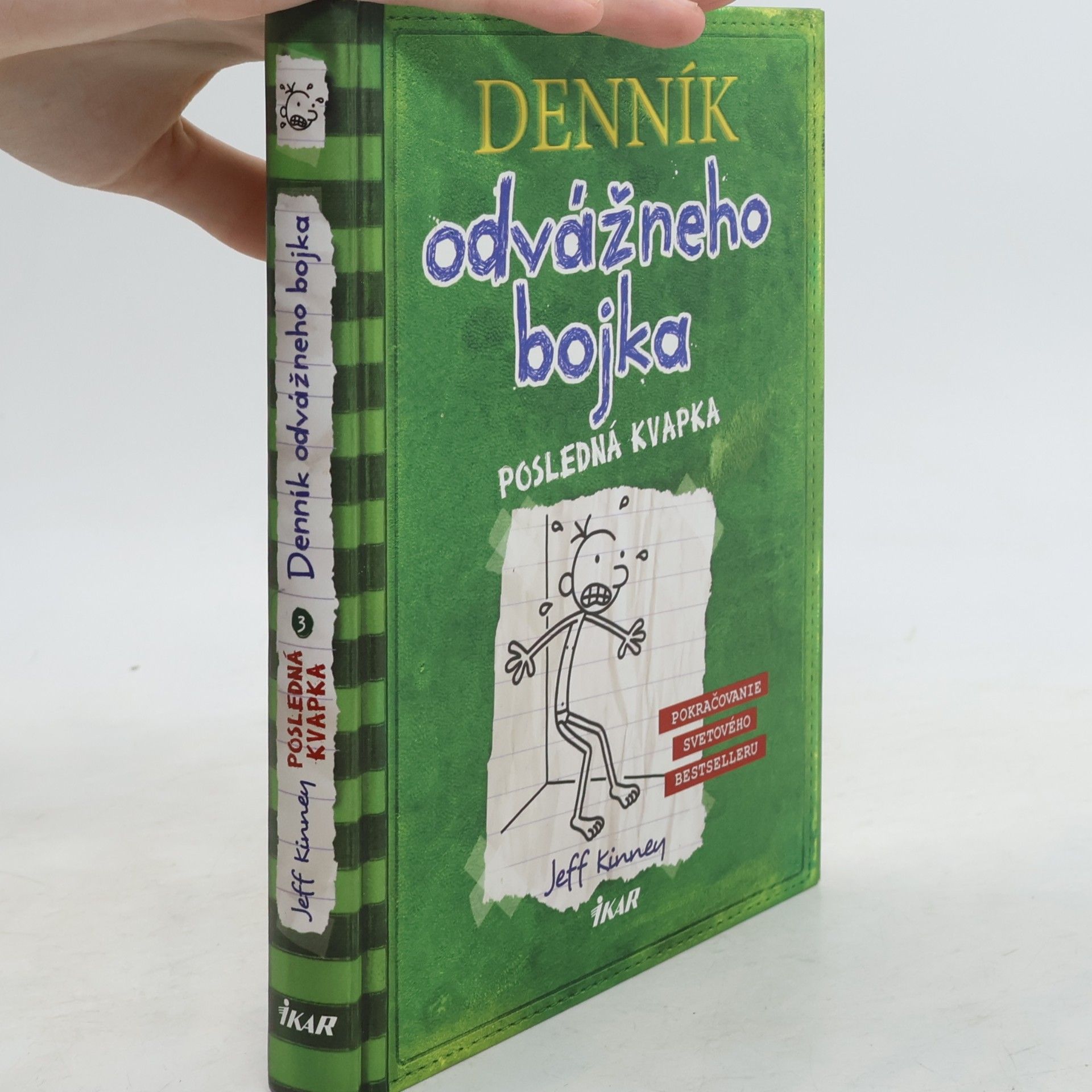 Jeff Kinney Denník odvážného bojka - Posledná kvapka