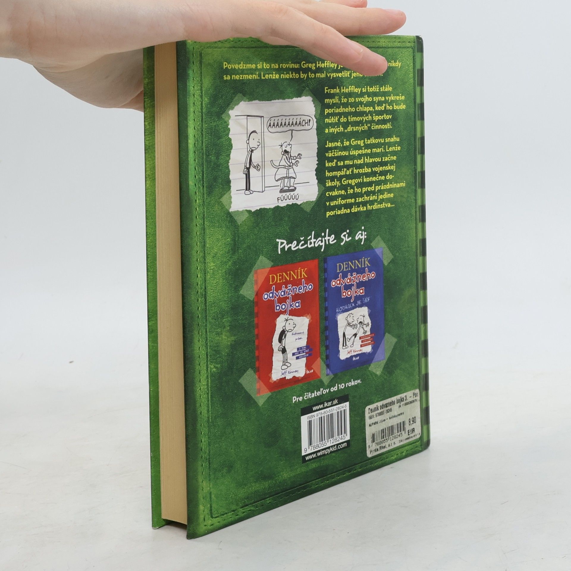 Jeff Kinney Denník odvážného bojka - Posledná kvapka