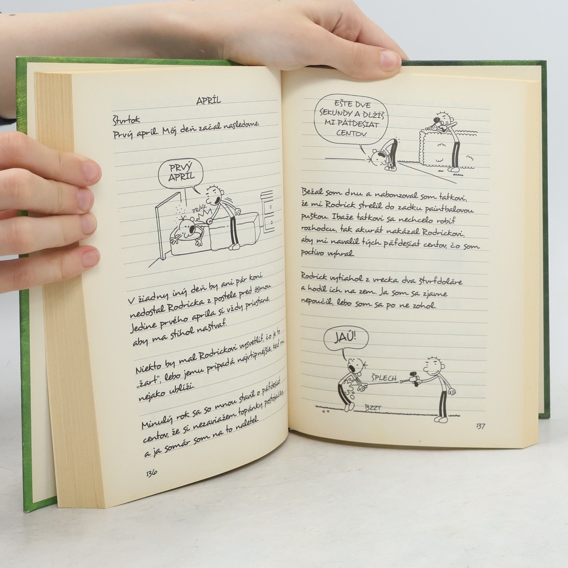 Jeff Kinney Denník odvážného bojka - Posledná kvapka
