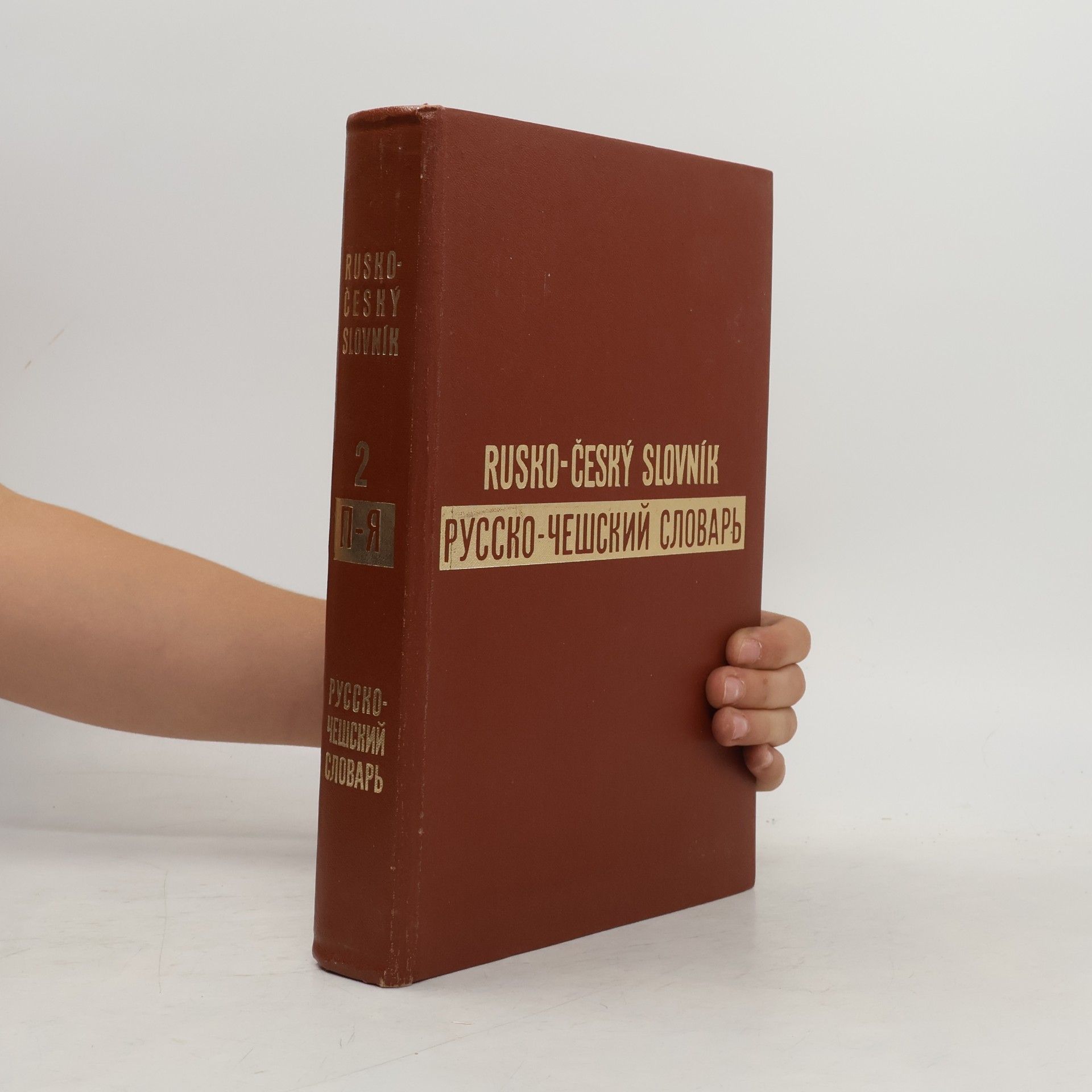 Autorenkollektiv Rusko-český slovník 2. Русско-чешский словарь. п-я