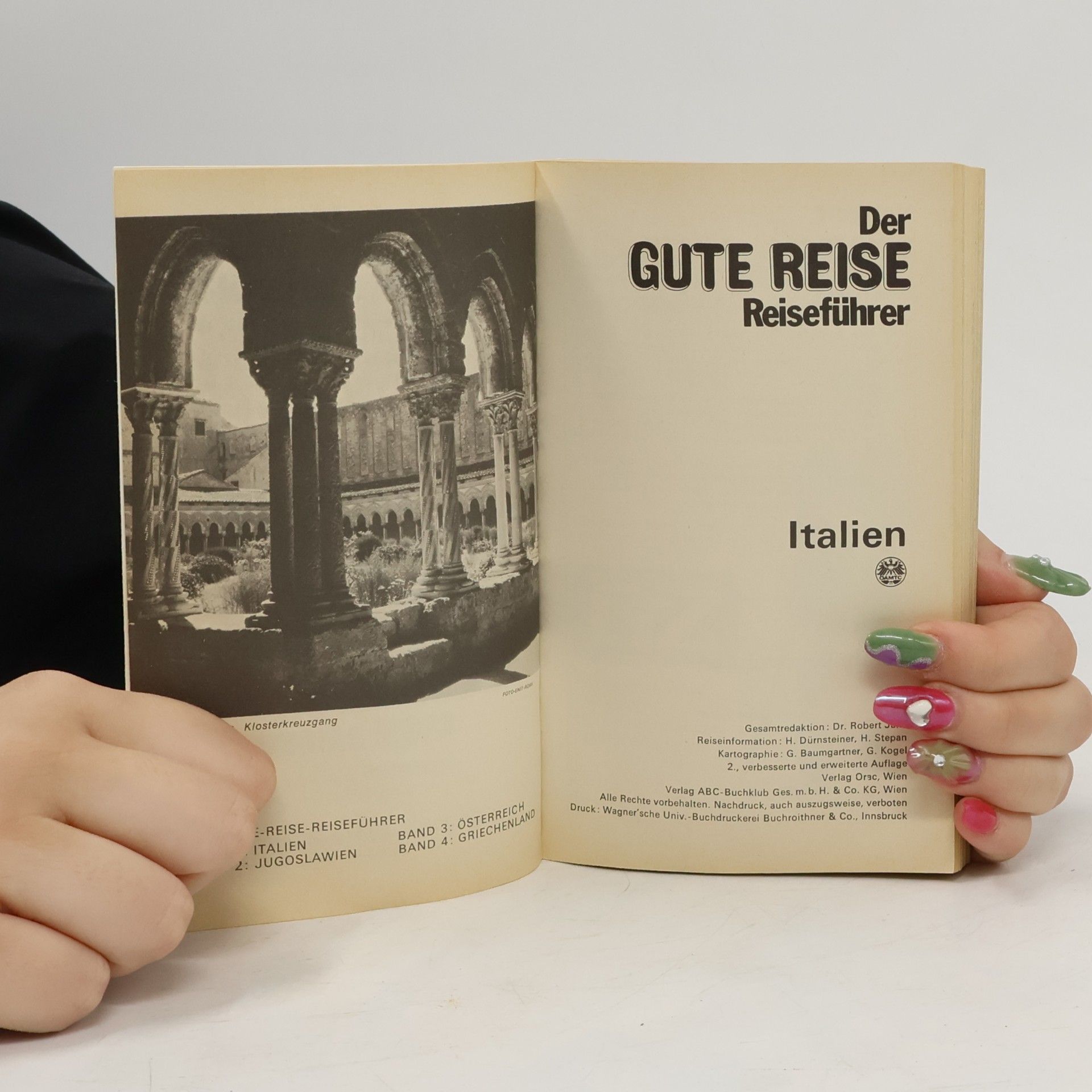 Robert Jana Der gute Reise. Reiseführer 1. Italien
