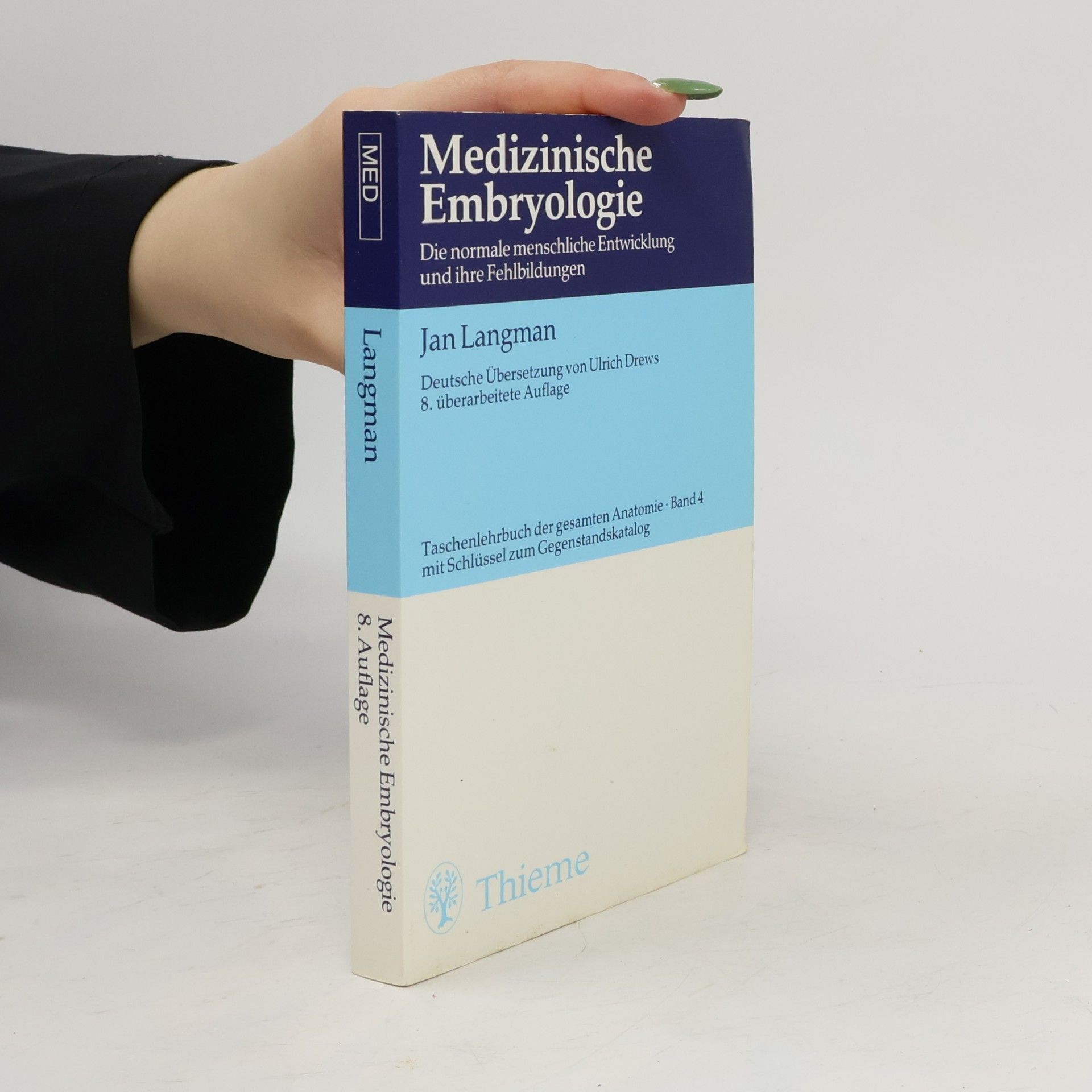 Jan Langman Medizinische Embryologie