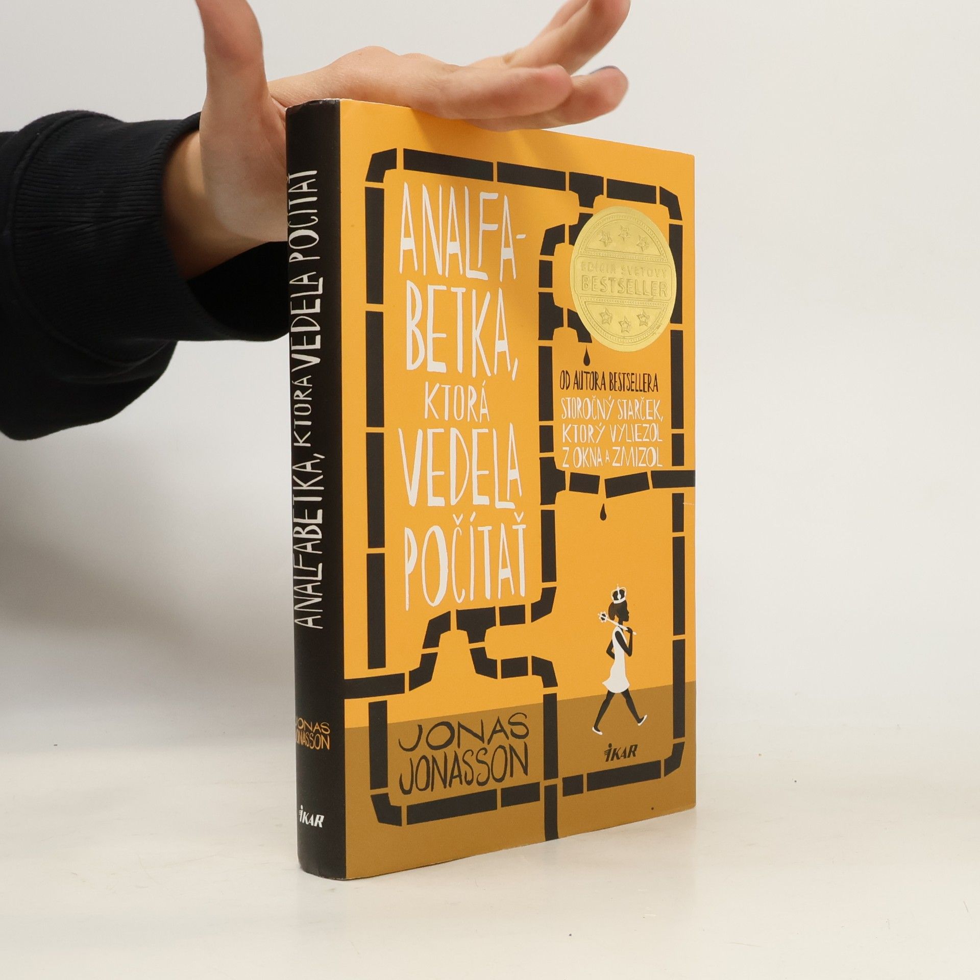 Jonas Jonasson Analfabetka, ktorá vedela počítať
