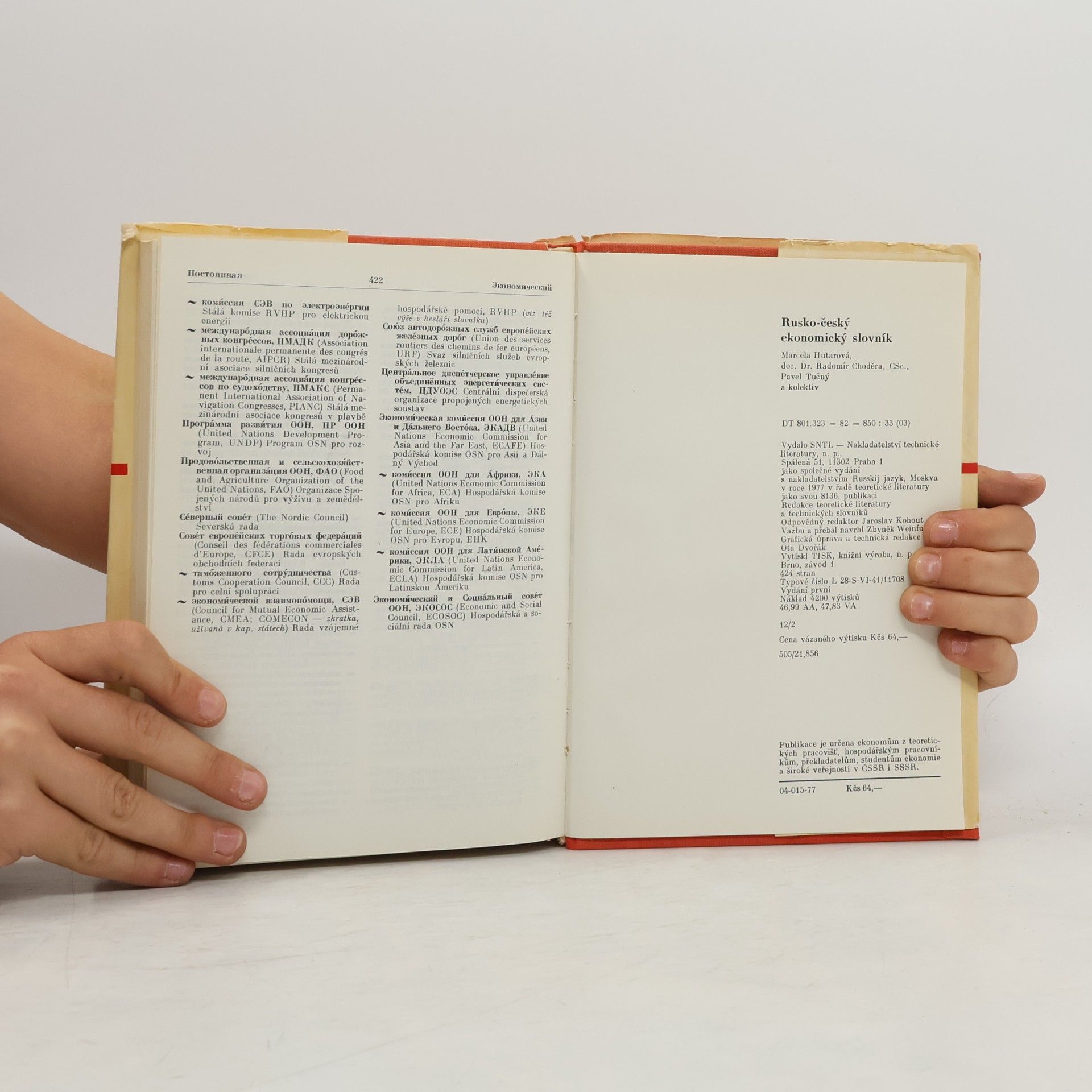 Autorenkollektiv Rusko - český ekonomický slovník