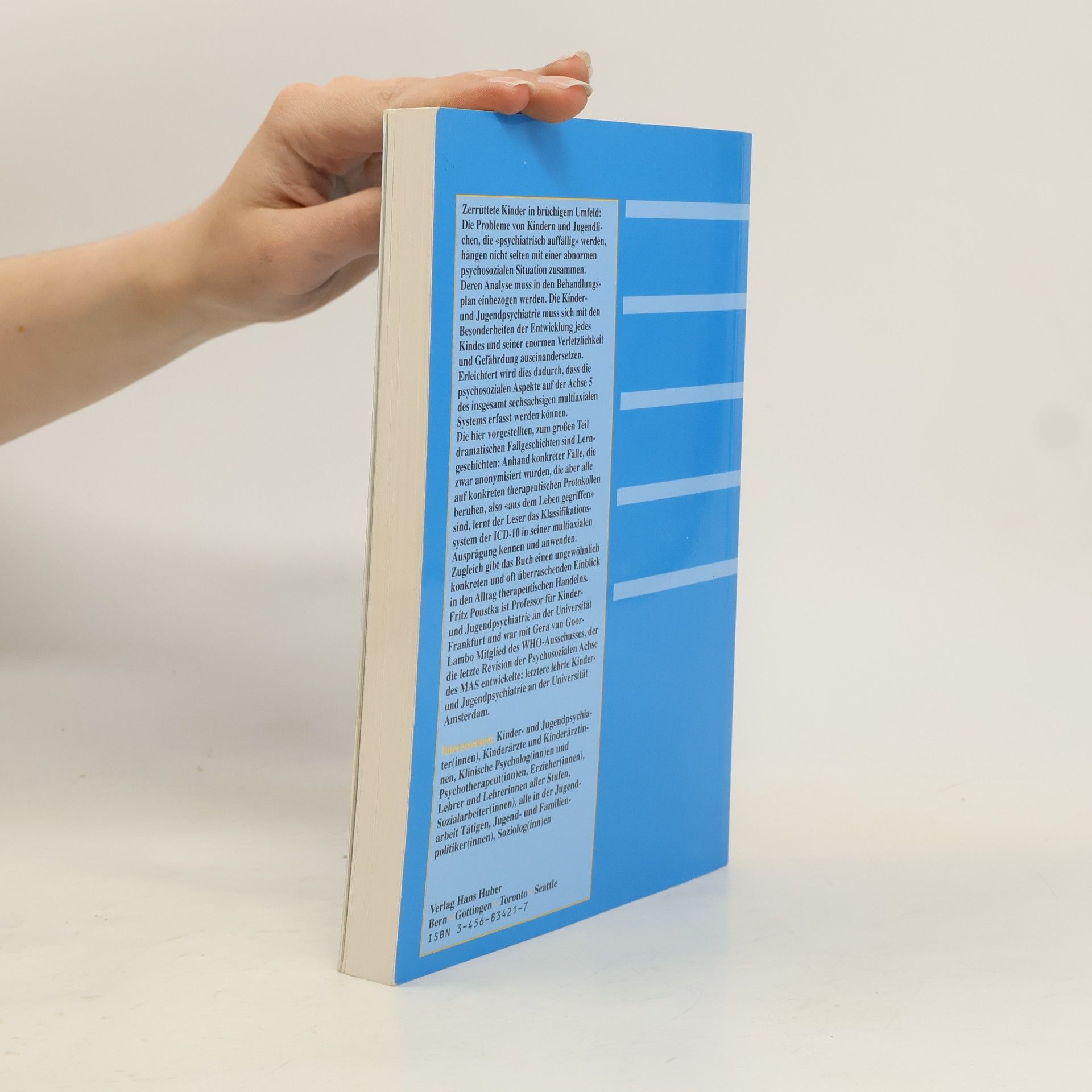 Fritz Poustka Fallbuch Kinder- und Jugendpsychiatrie