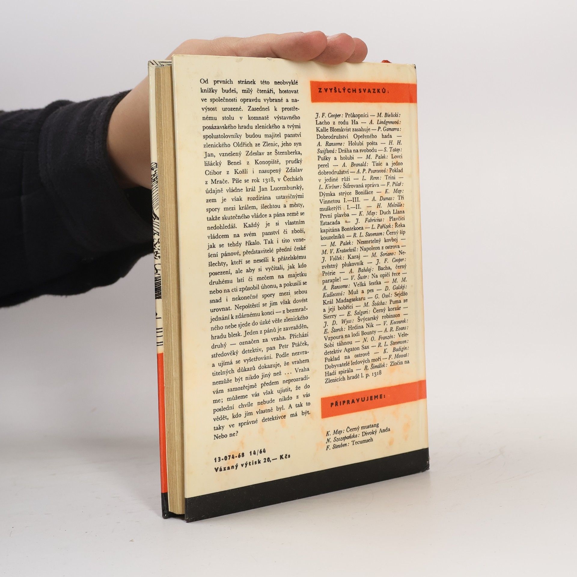 Radovan Šimáček Zločin na Zlenicích hradě L. P. 1318